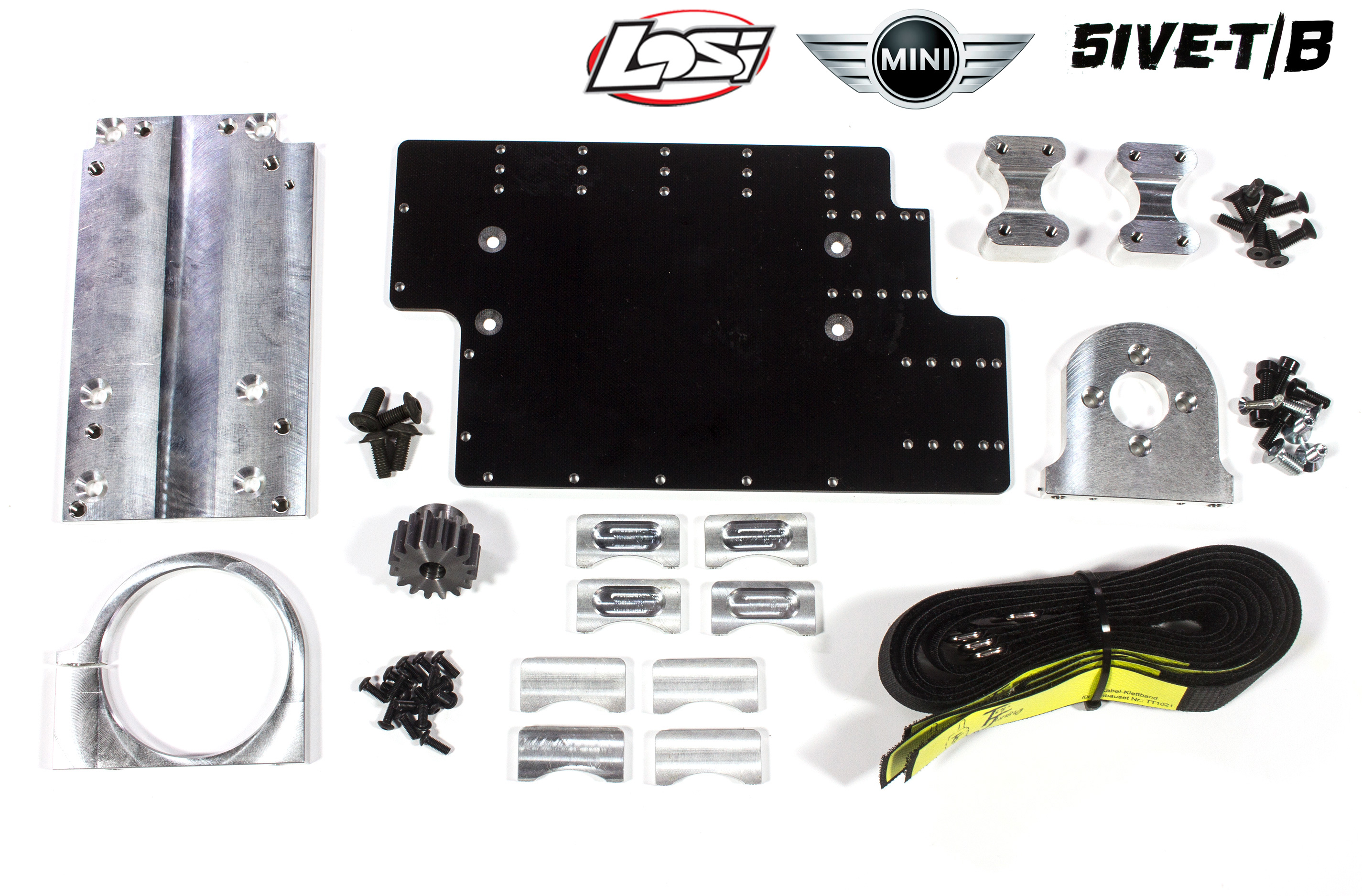 TT1021 Top Tuning Elektroumbausatz für Losi 5iveT/B 1.0 und Mini TT1021 Top Tuning Elektroumbausatz für Losi 5iveT/B 1.0 und Mini