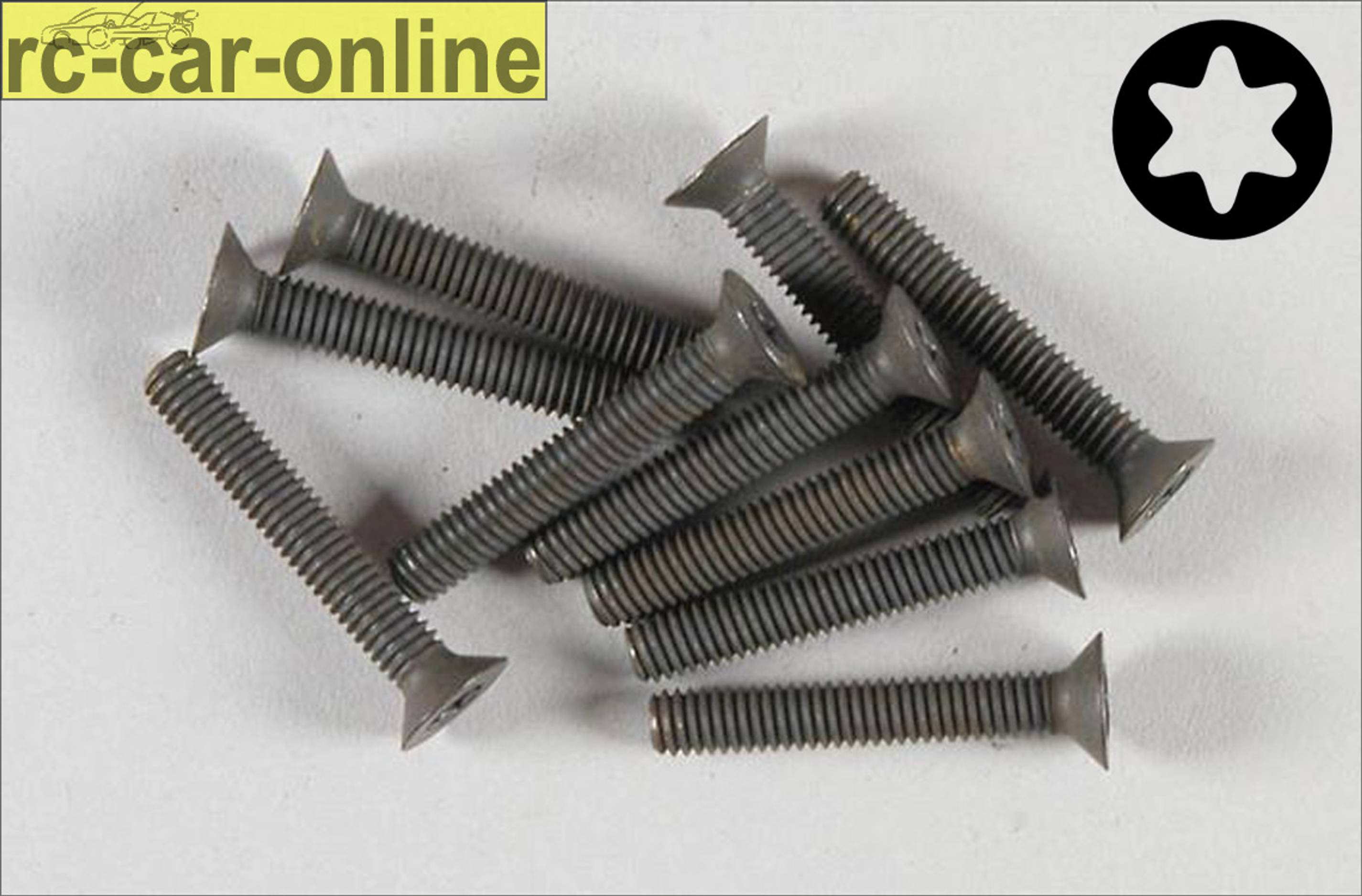 6920/25 FG Countersunk screw with Torx M4x25 mm, 10 pieces