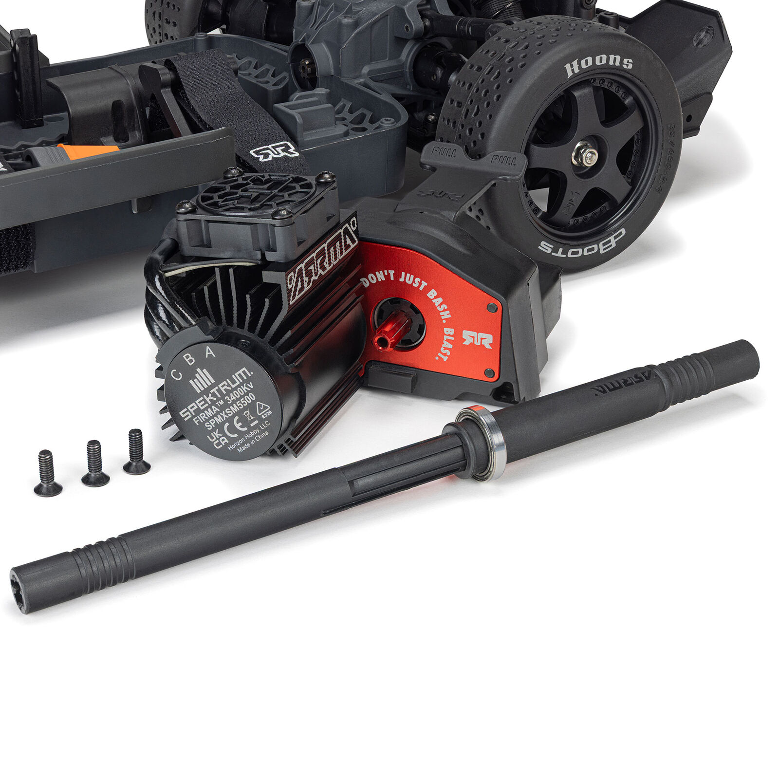 ARA4315V4T1 ARRMA 1/8 INFRACTION 223S DSC 4X4 RTR Brushless All-Road Street Bash Truck, Blue/Red