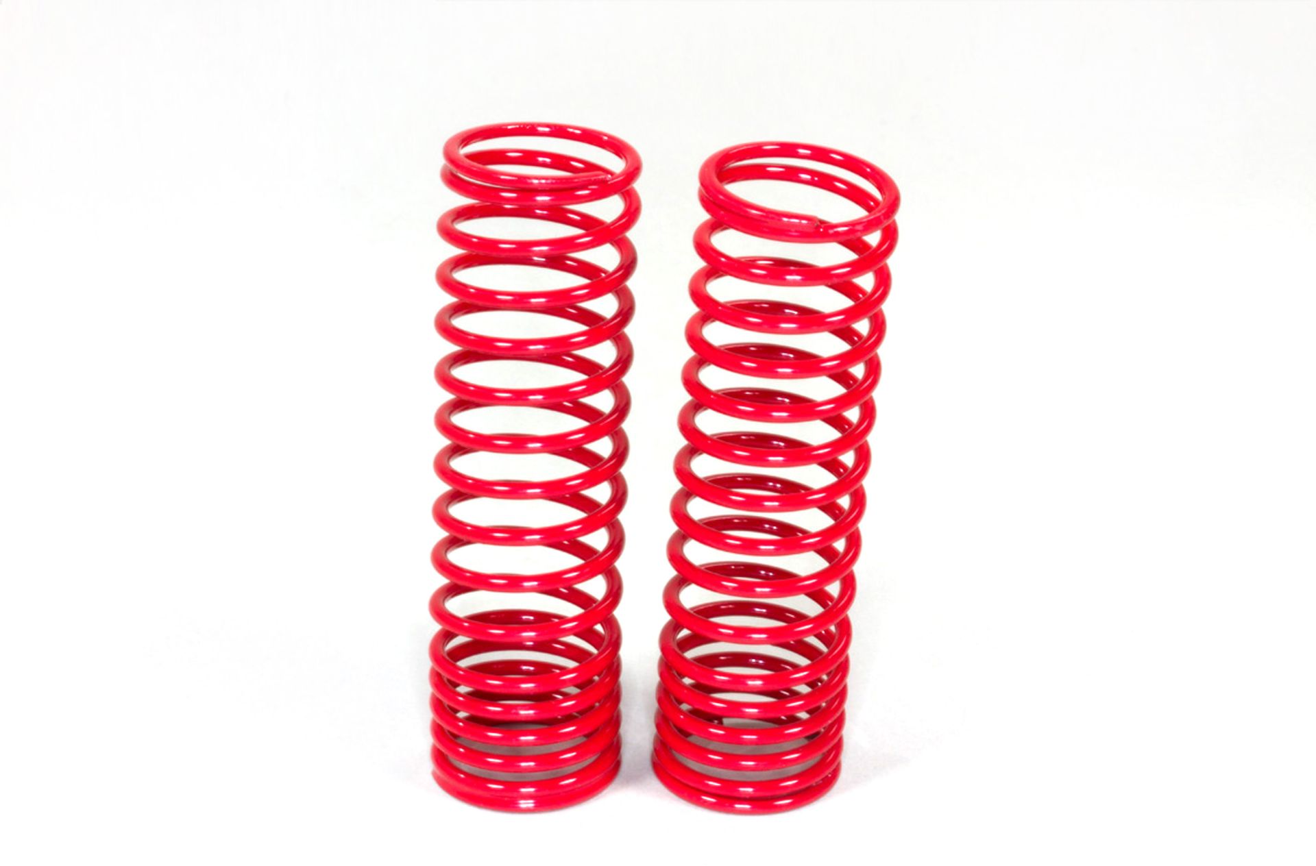 y0323/03 Dirt-Spring M13 rote Stoßdämpferfeder 2,3 x 90 mm, Durchmesser 21 mm, 1 Paar