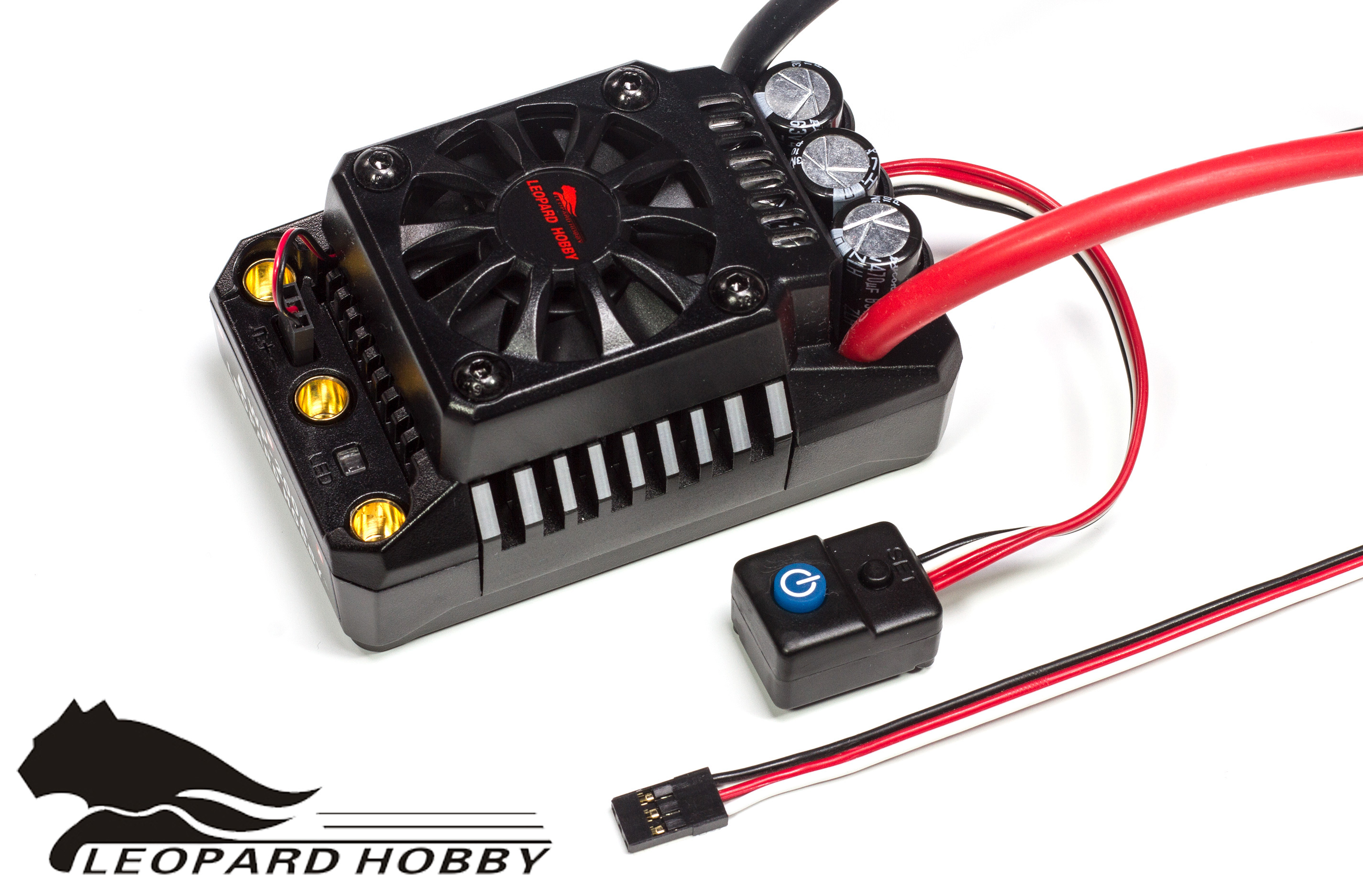 WP-BL200A Leopard Hobby RC-RUN TOP 5 V3 1:5 Brushless control 200A