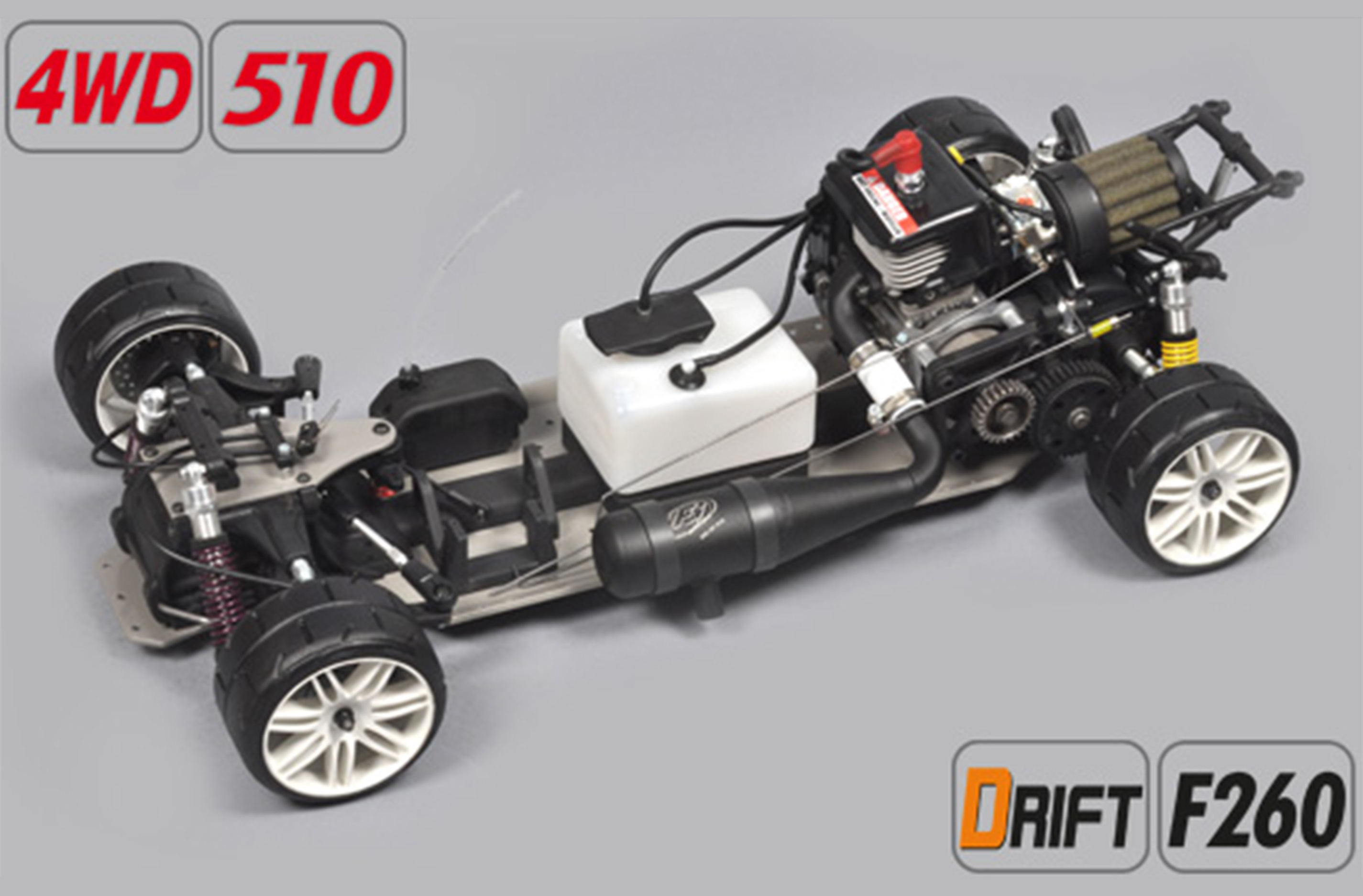 184200 FG Sportsline 4WD 510er Radstand DRIFT, F-260 Motor 184200 FG Sportsline 4WD 510er Radstand DRIFT, F-260 Motor