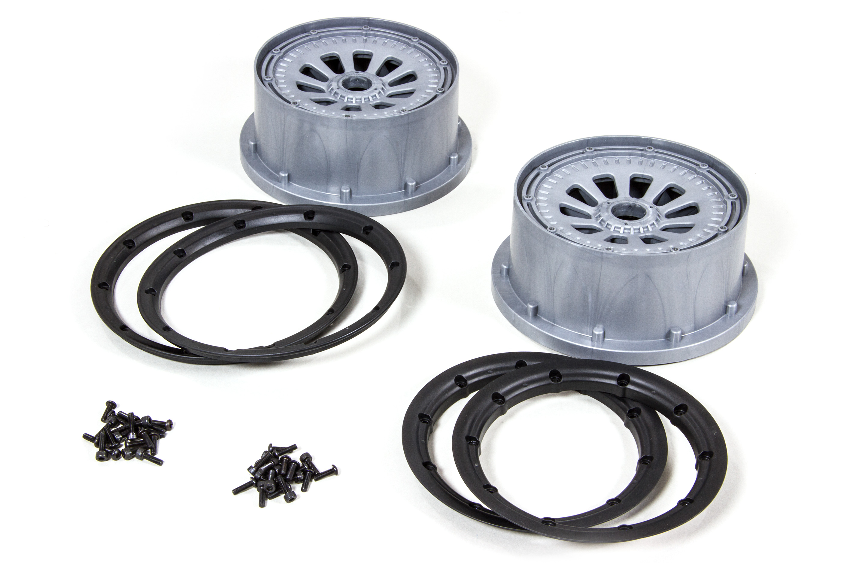 LOSB 7027 Wheel and Beadlock Set 5T LOSB 7027 Wheel and Beadlock Set 5T