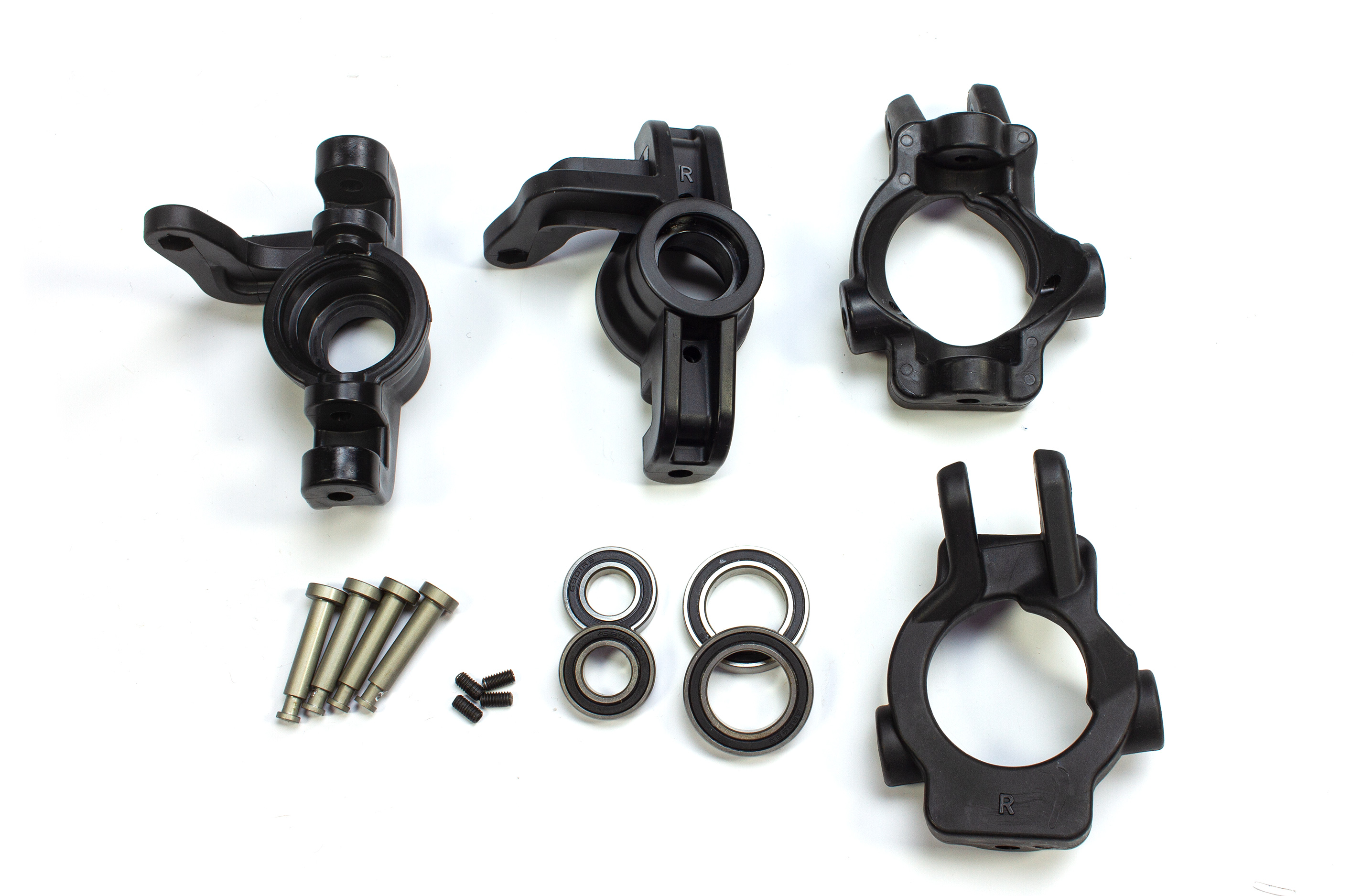 B59010 Spindles and c-hubs, set with bearings and king pins