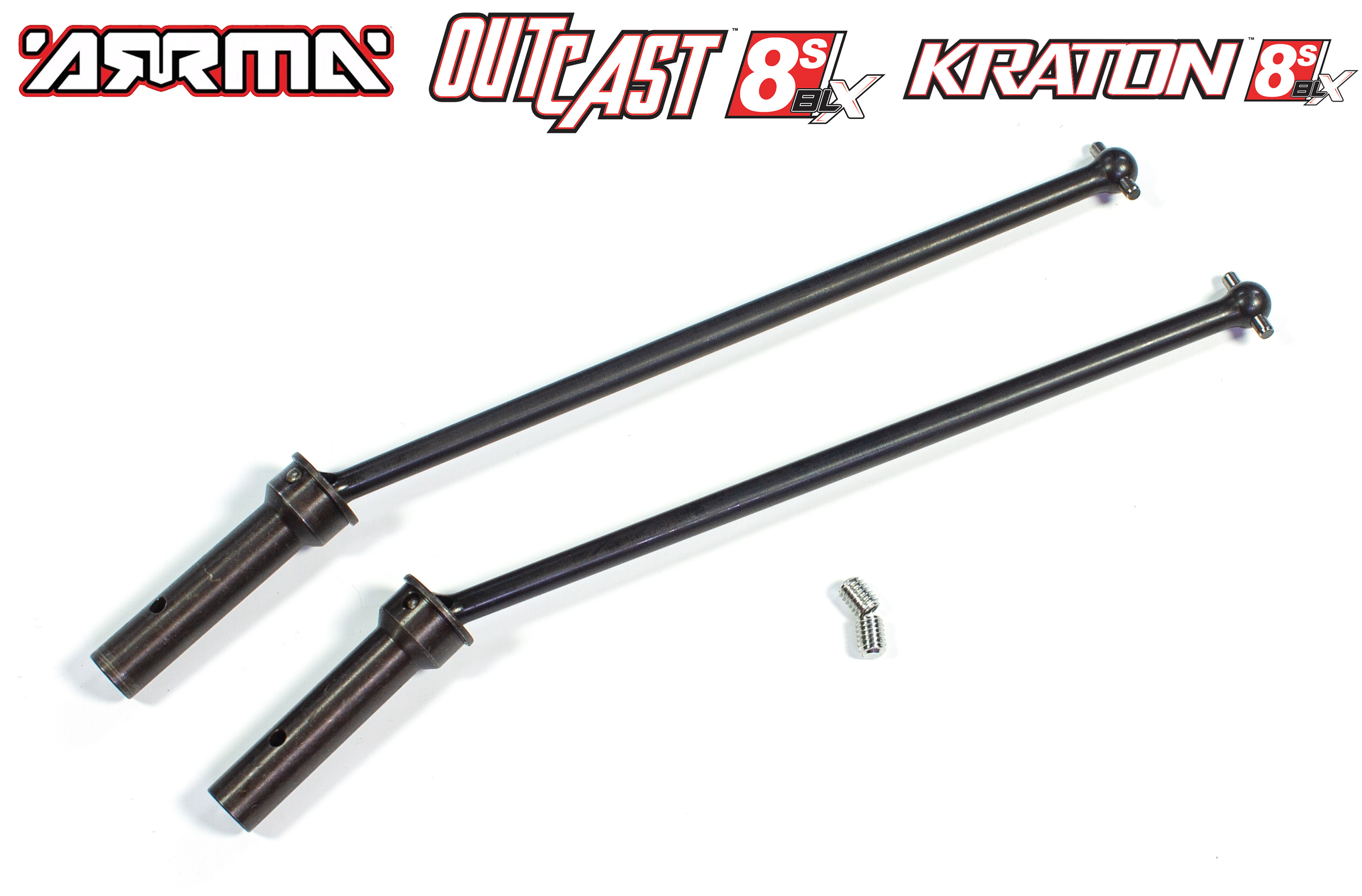 AKX181F/RS GPM CVD Antriebswellen für Arrma Kraton / Outcast 8S AKX181F/RS GPM CVD Antriebswellen für Arrma Kraton / Outcast 8S