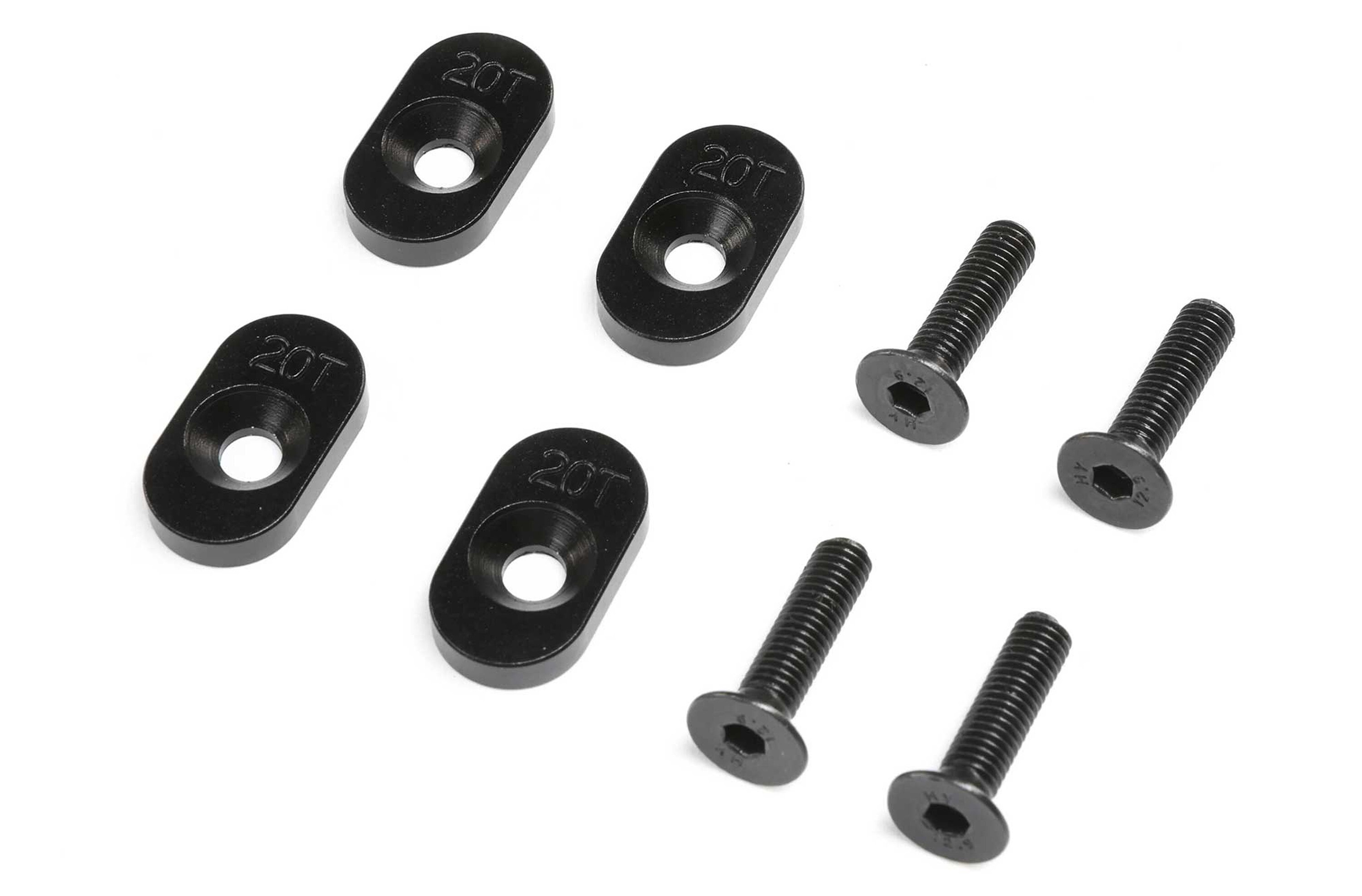 LOS232138 Losi Engine Mount Insert & Screws 20T, Black DBXL 2.0 LOS232138 Losi Engine Mount Insert & Screws 20T, Black DBXL 2.0