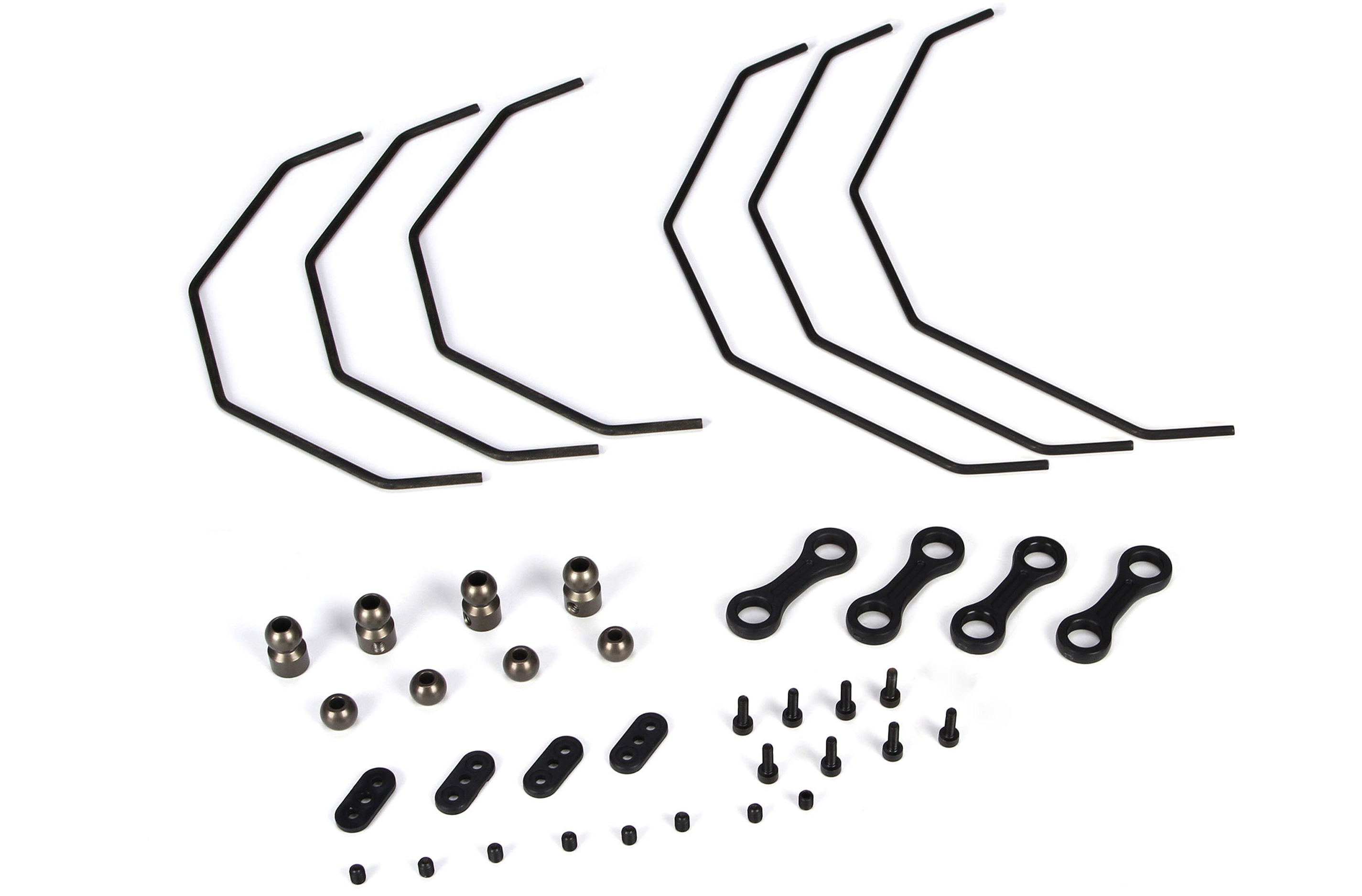 LOSB2562 Losi Stabilisator Set inkl. Zubehör Vorne/Hinten 5ive-T/2.0, TLR 5ive-B  und Mini LOSB2562 Losi Stabilisator Set inkl. Zubehör Vorne/Hinten 5ive-T/2.0, TLR 5ive-B  und Mini