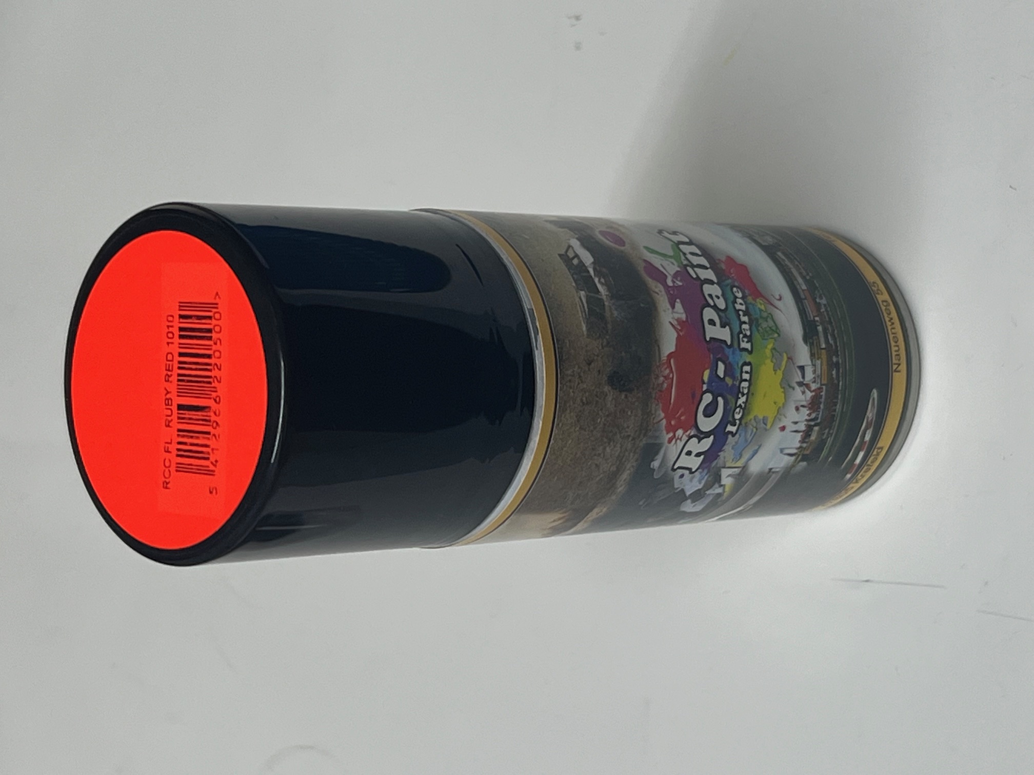RC1010 RC – Paint Lexan Fluorescent dark red color, 150 ml spraycan, 1 pce.