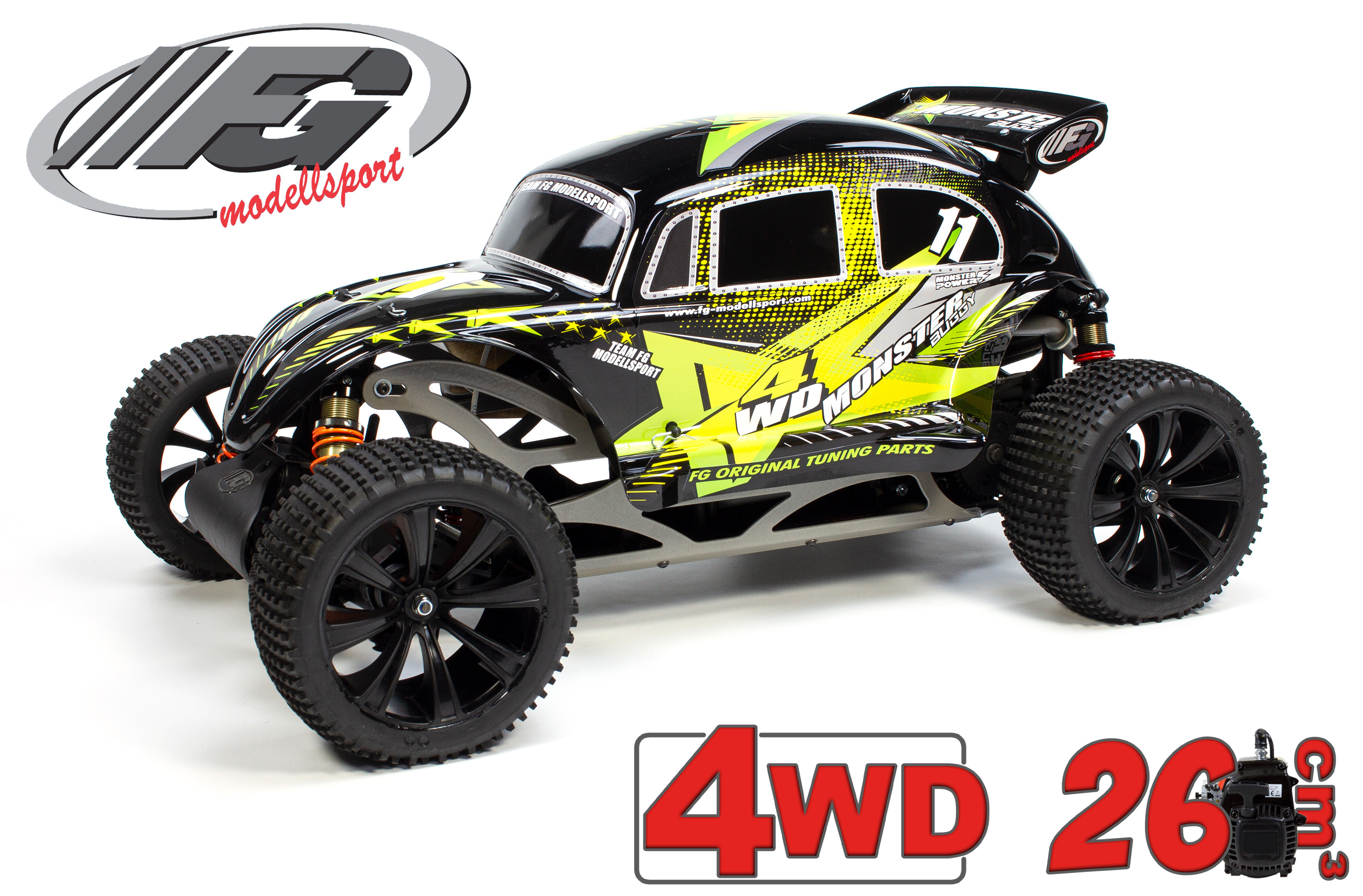 FG Monster Buggy Off-Road WB535 4WD