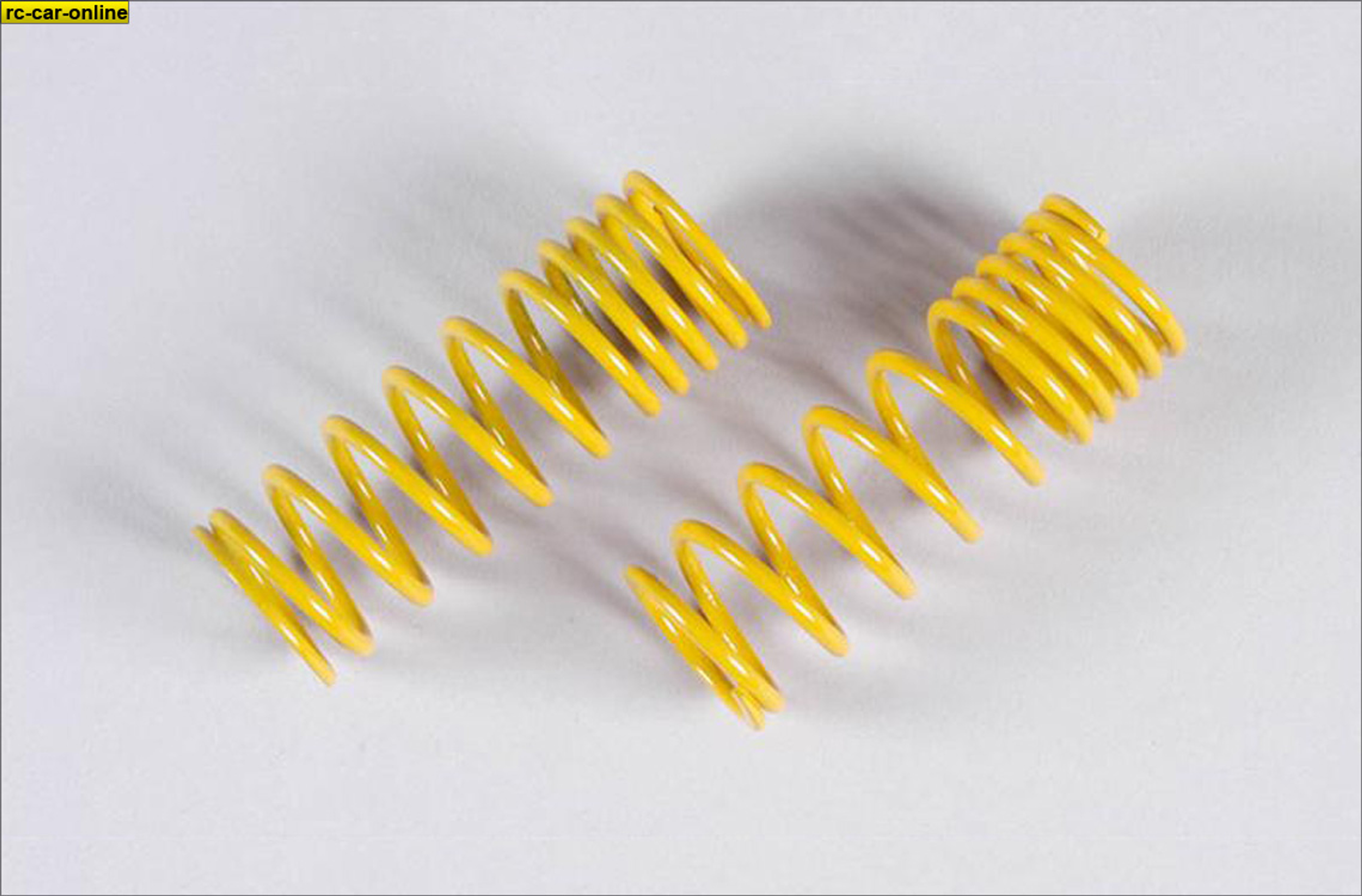 7191 FG Damper spring progressive 2,1x58mm yellow-orange, 2 pce. 7191 FG Damper spring progressive 2,1x58mm yellow-orange, 2 pce.