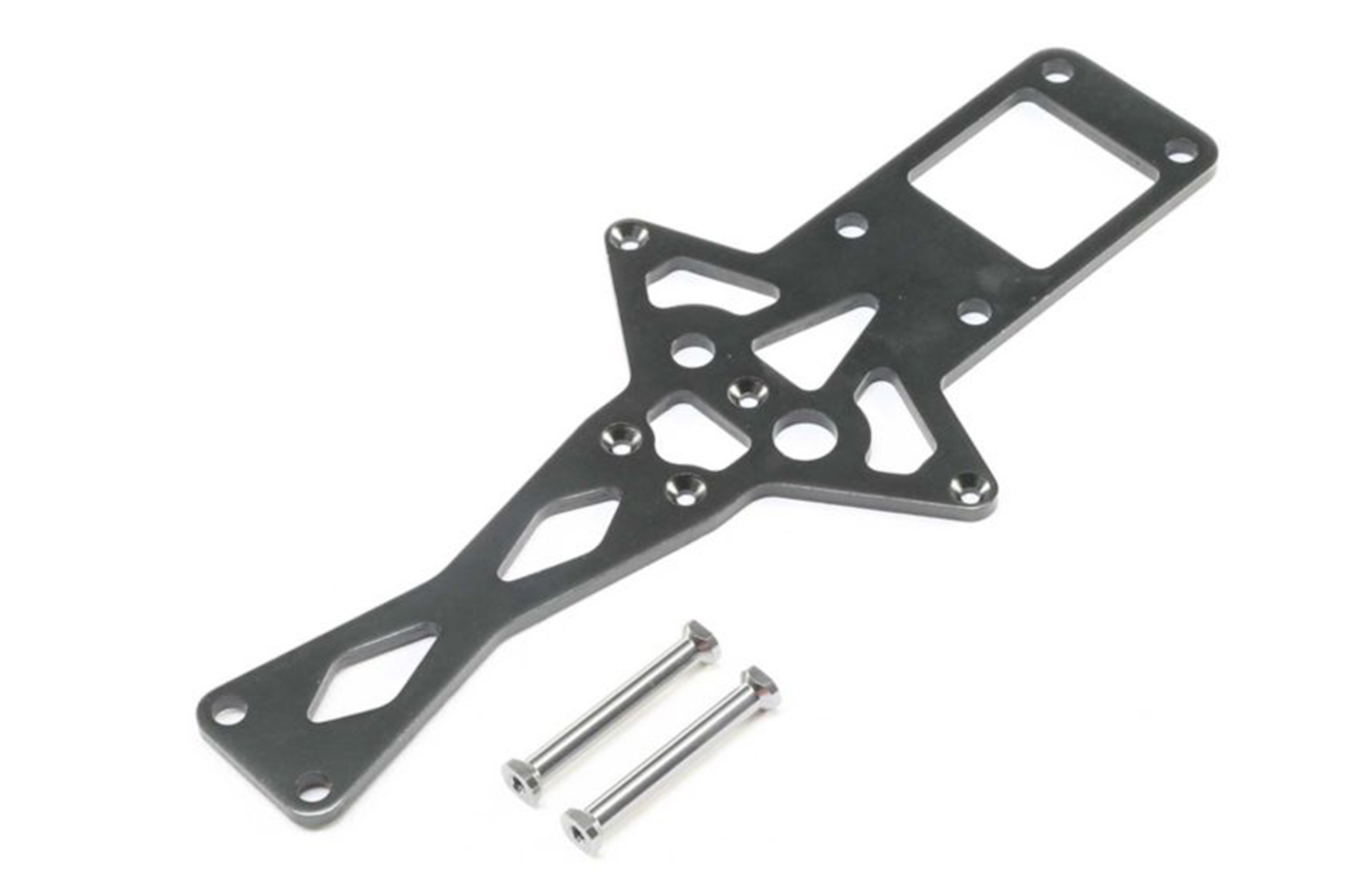 LOS251062 Losi Center Chassis Brace & Stand Offs,  Super Baja Rey / 2.0