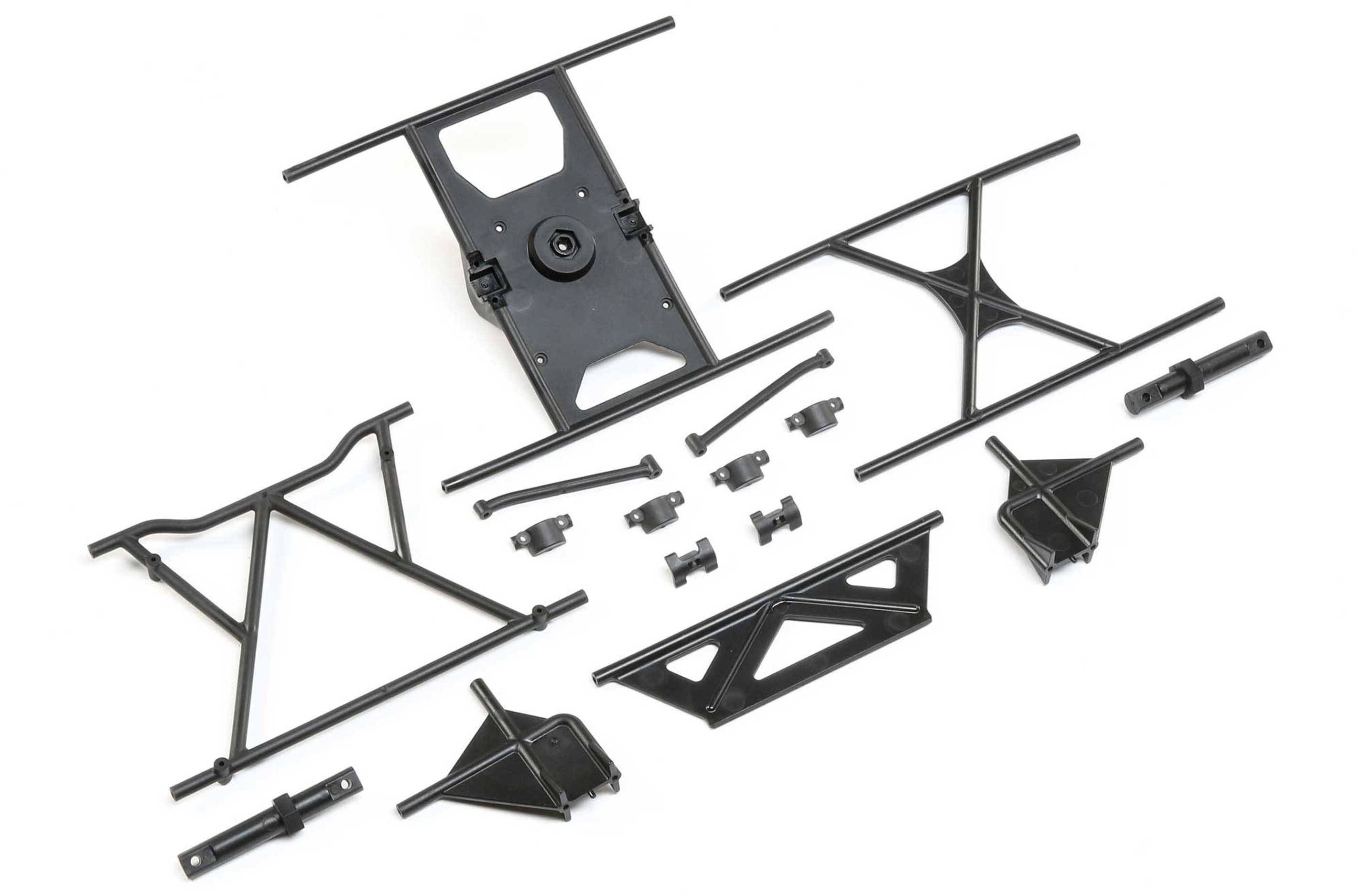LOS251110 Losi Cage Roof and Spare Tire Holder, Super Baja Rey 2.0