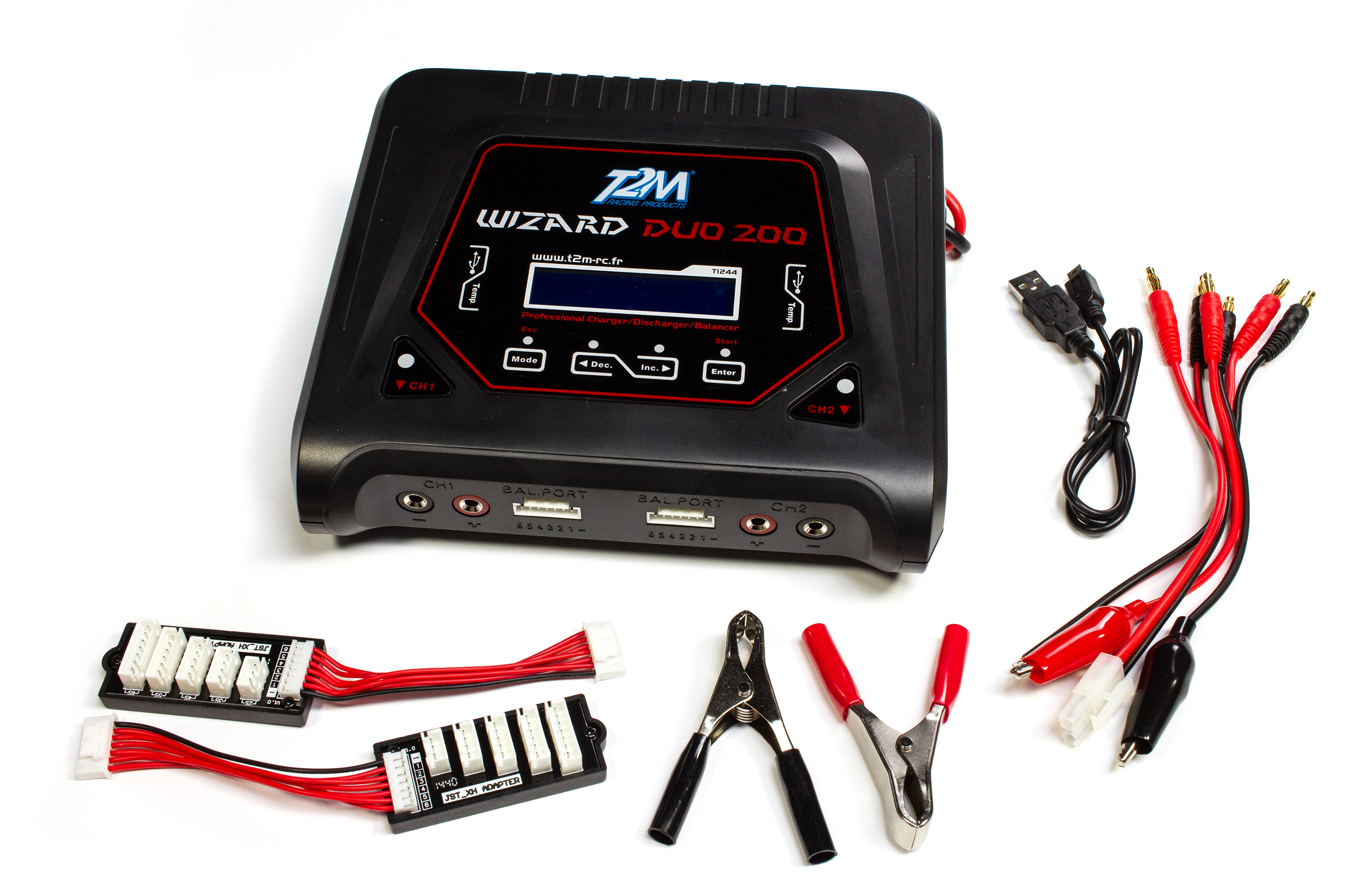T1244 T2M Wizard Duo 200 Charger T1244 T2M Wizard Duo 200 Charger