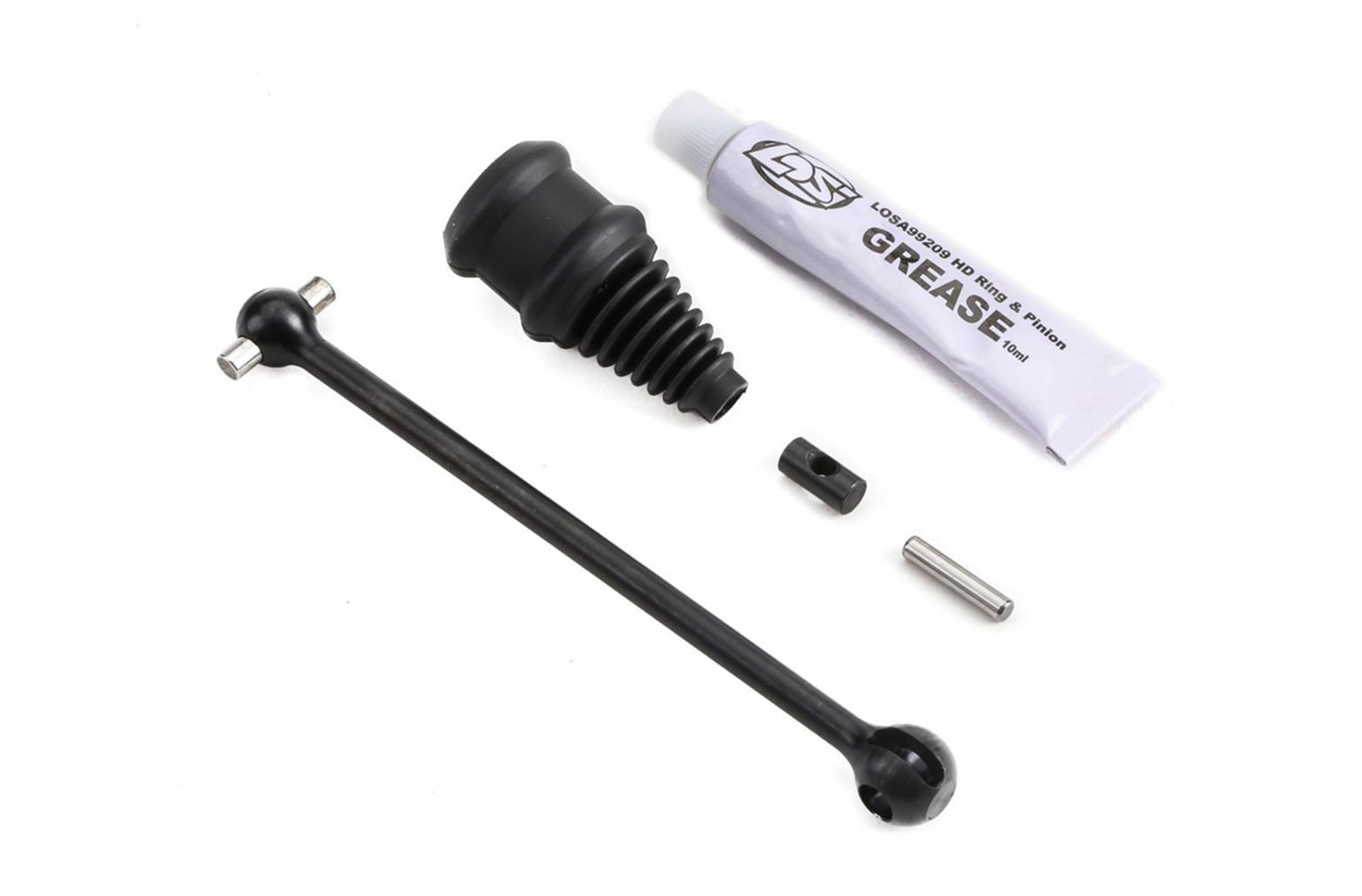 TLR252013 TLR Front Center Driveshaft & CV Coupler, LtWt 5ive-B, 5ive-T TLR252013 TLR Front Center Driveshaft & CV Coupler, LtWt 5ive-B, 5ive-T
