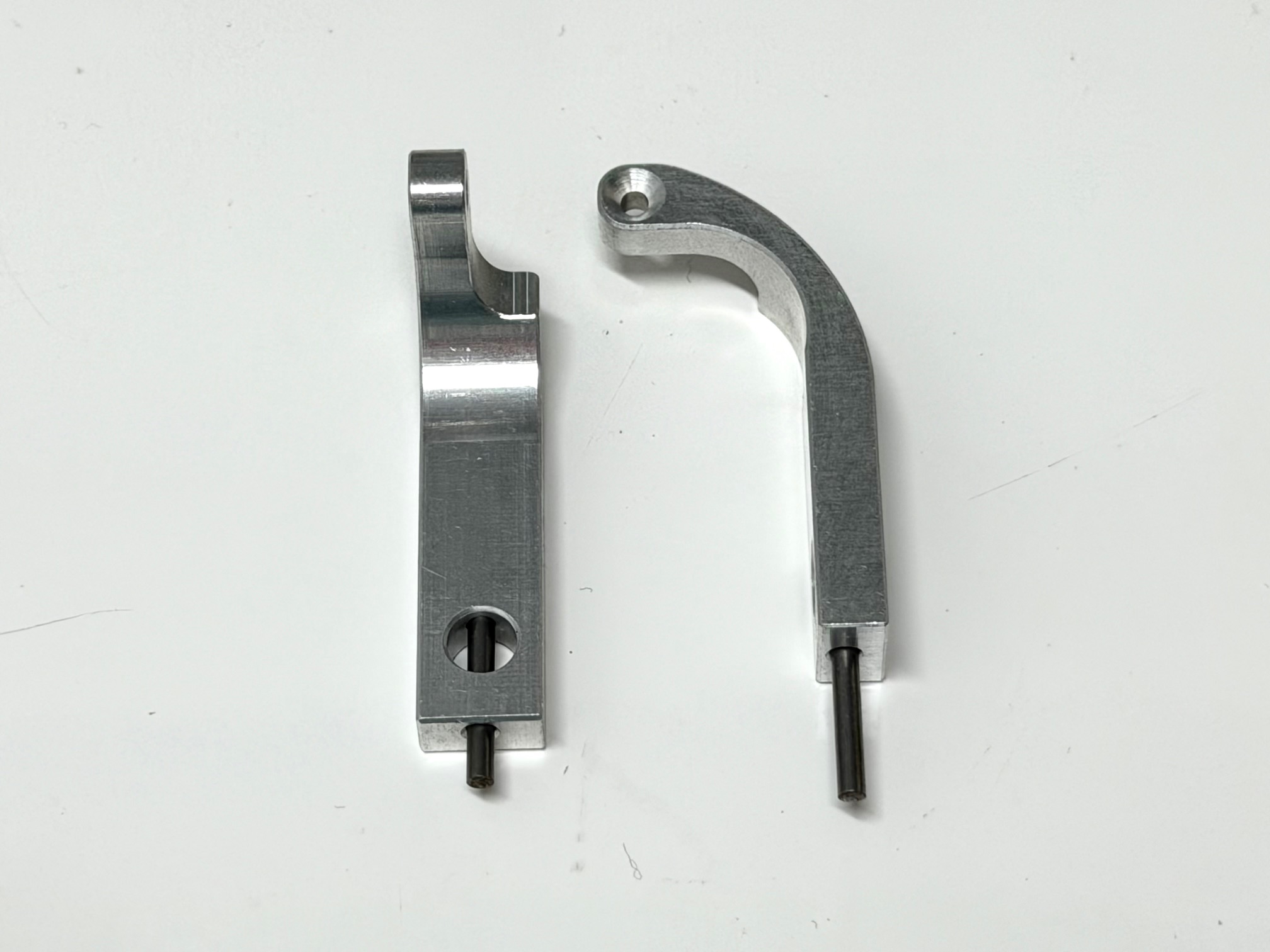 y0015 Alloy Billet brake levers, short f. Onroad - 2pcs.