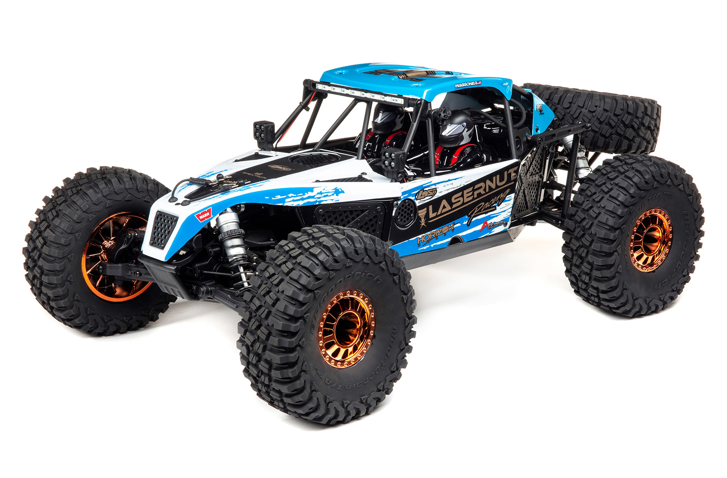 LOS03028T1 Losi Lasernut U4 4WD Brushless RTR with Smart ESC 1/10, Blue
