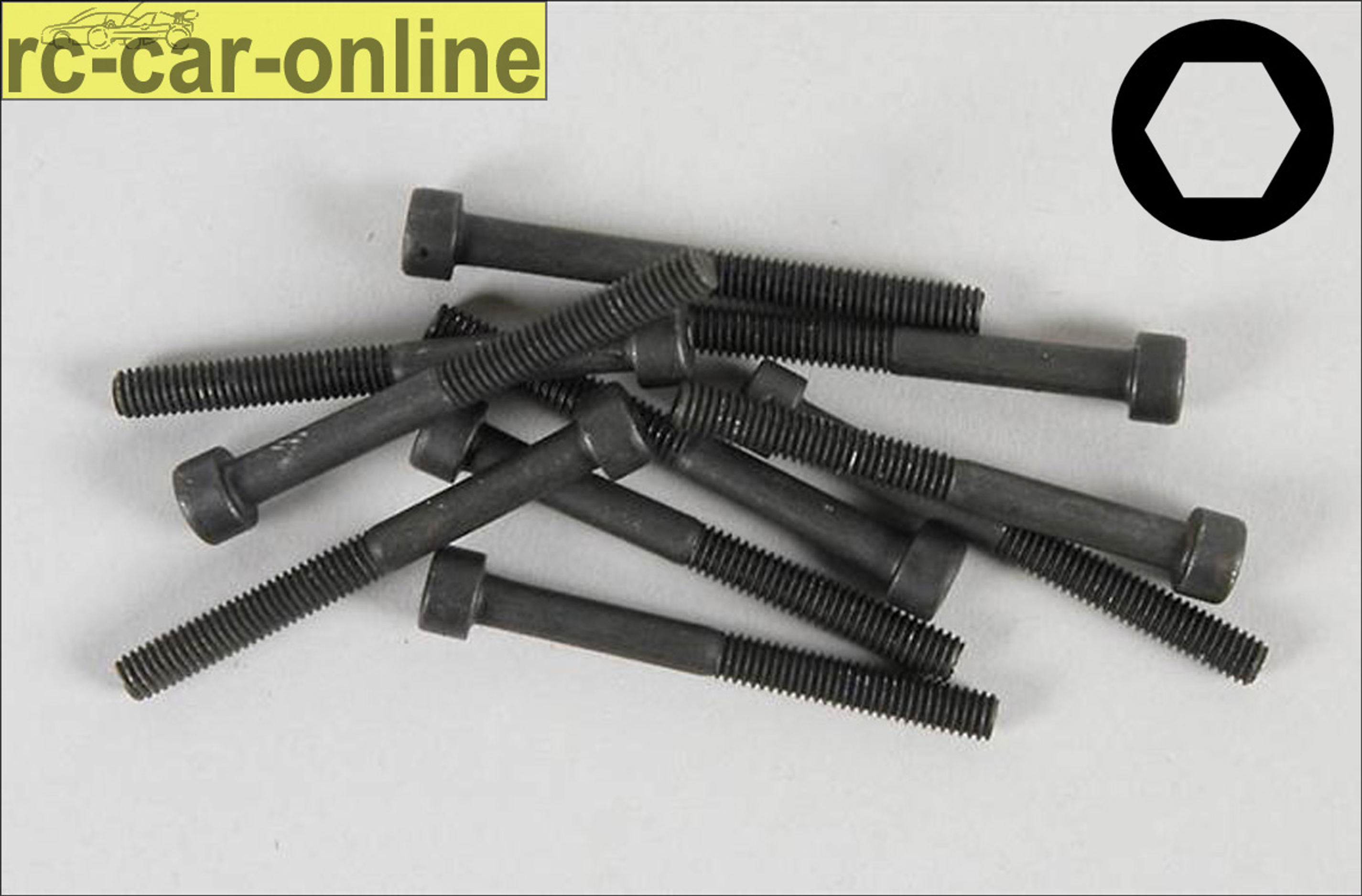 6725/45 FG Zylinderschraube mit Innensechskant M4x45 mm, 2 Stück 6725/45 FG Zylinderschraube mit Innensechskant M4x45 mm, 2 Stück