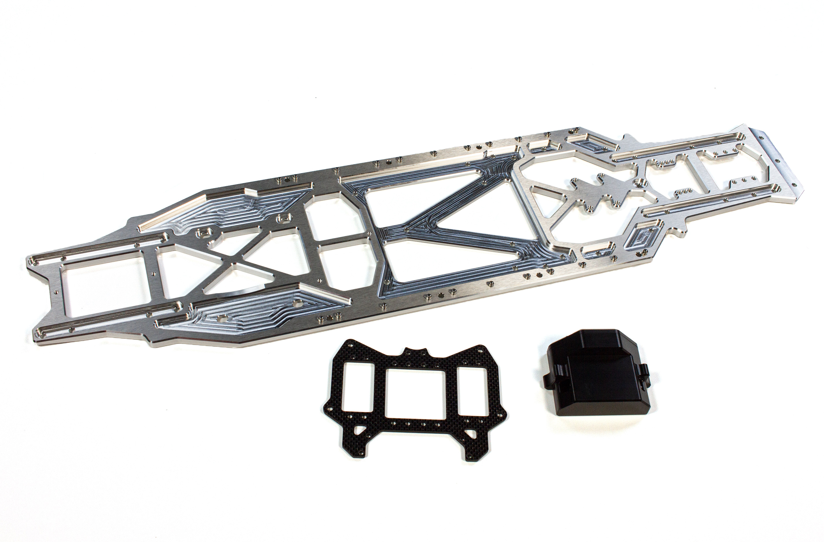 2012-284 Mecatech Short Chassis Conversion Kit Double Servo Radio Plate