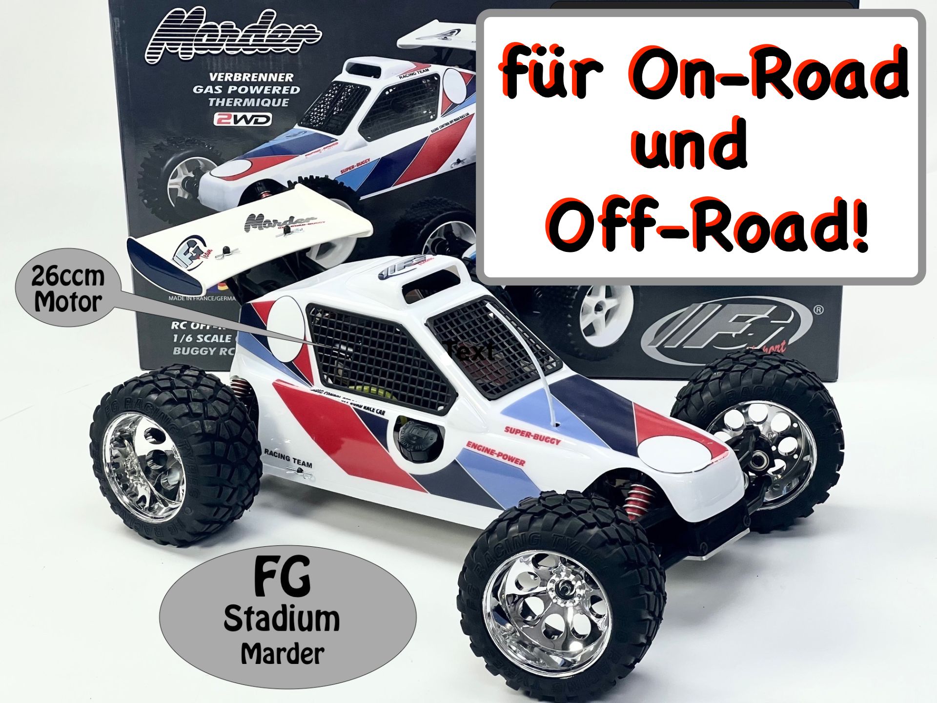 6000SM FG Stadium Marder 2WD