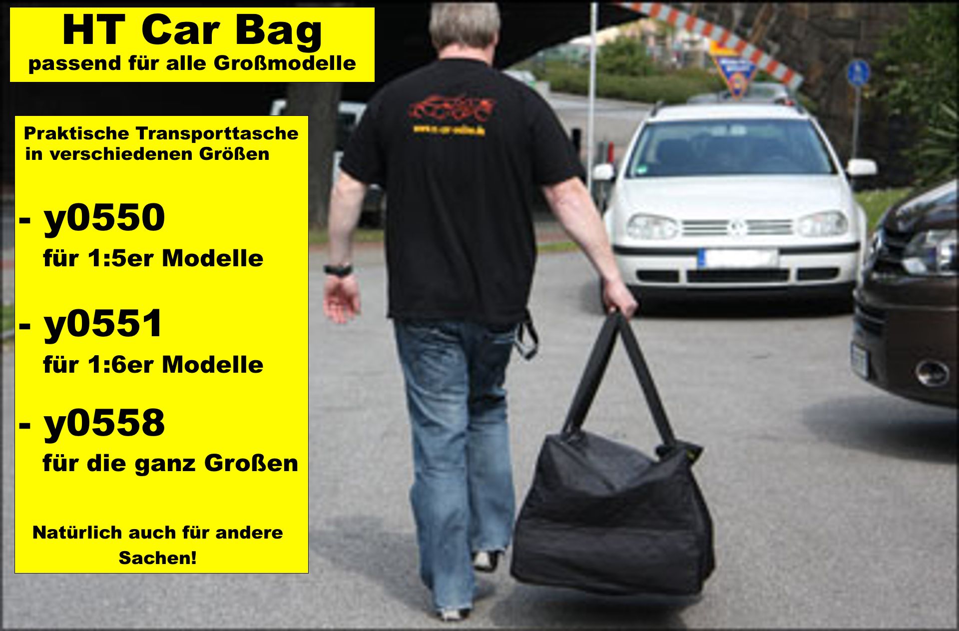 HT Car Bag für 1:5er Modelle  HT Car Bag für 1:5er Modelle