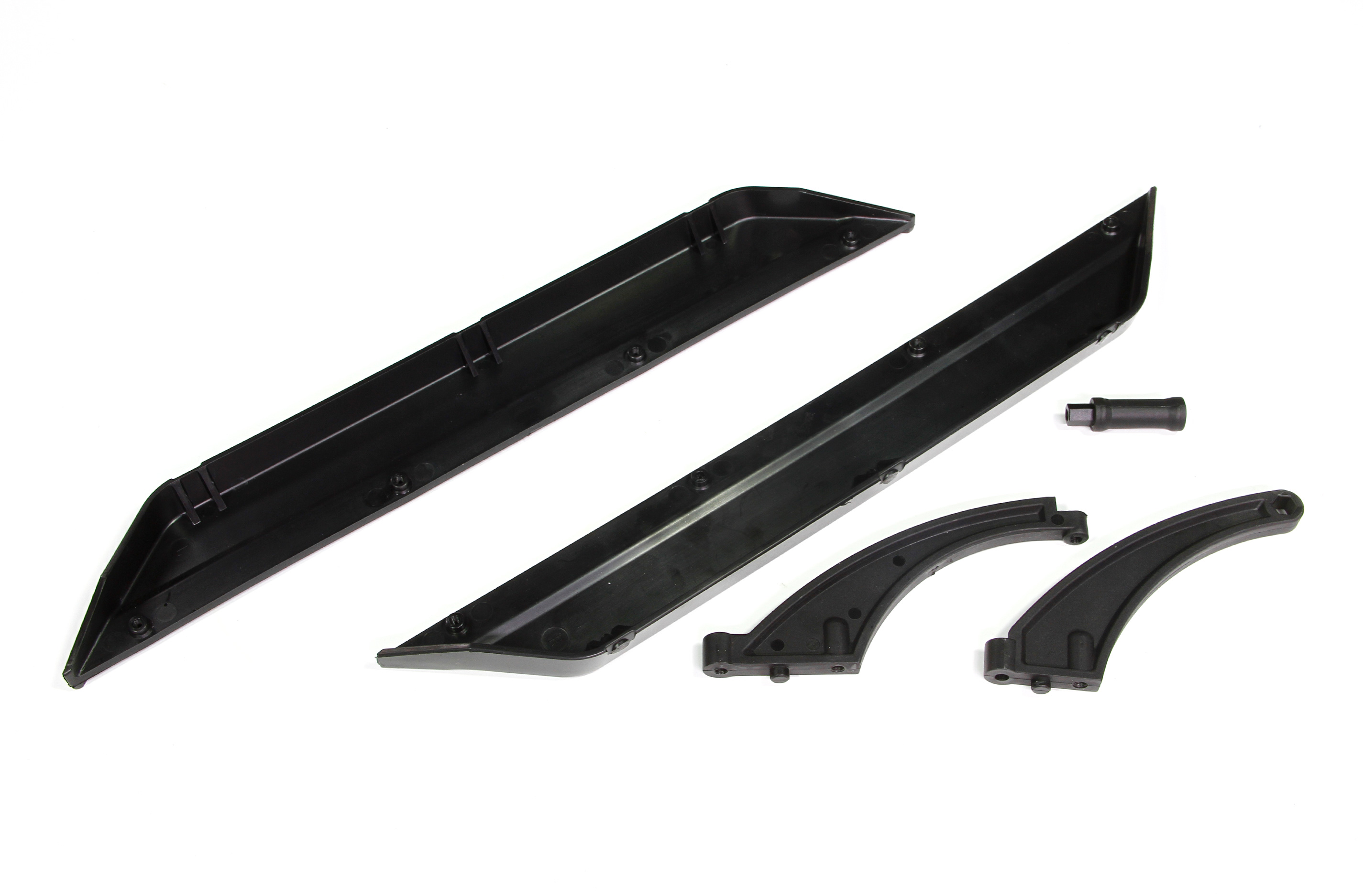 LOS251051 Losi Chassis Side Guards and Braces, DBXL-E