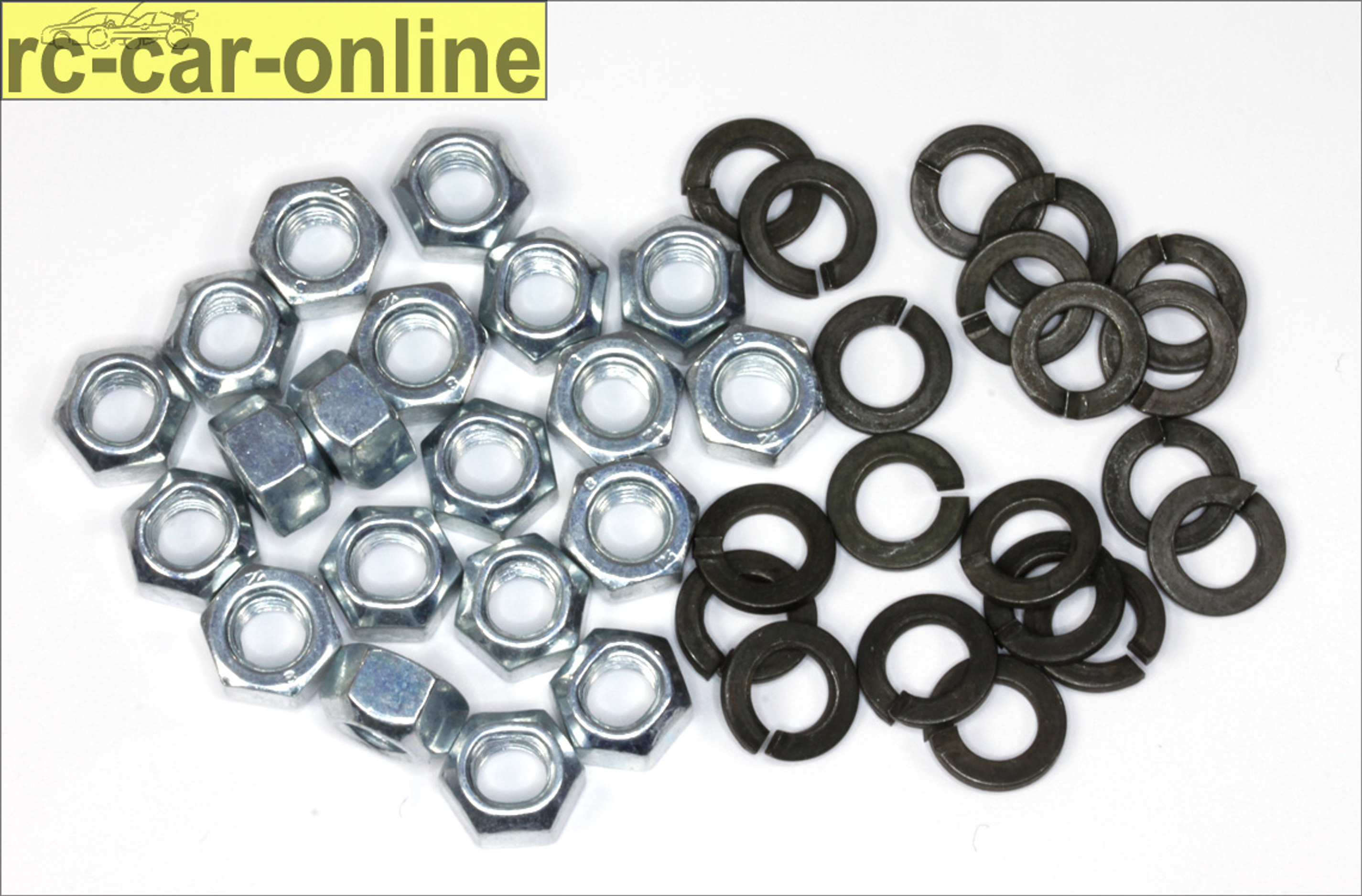 y1379/01 Refill pack full metal self locking nuts and spring lock washers