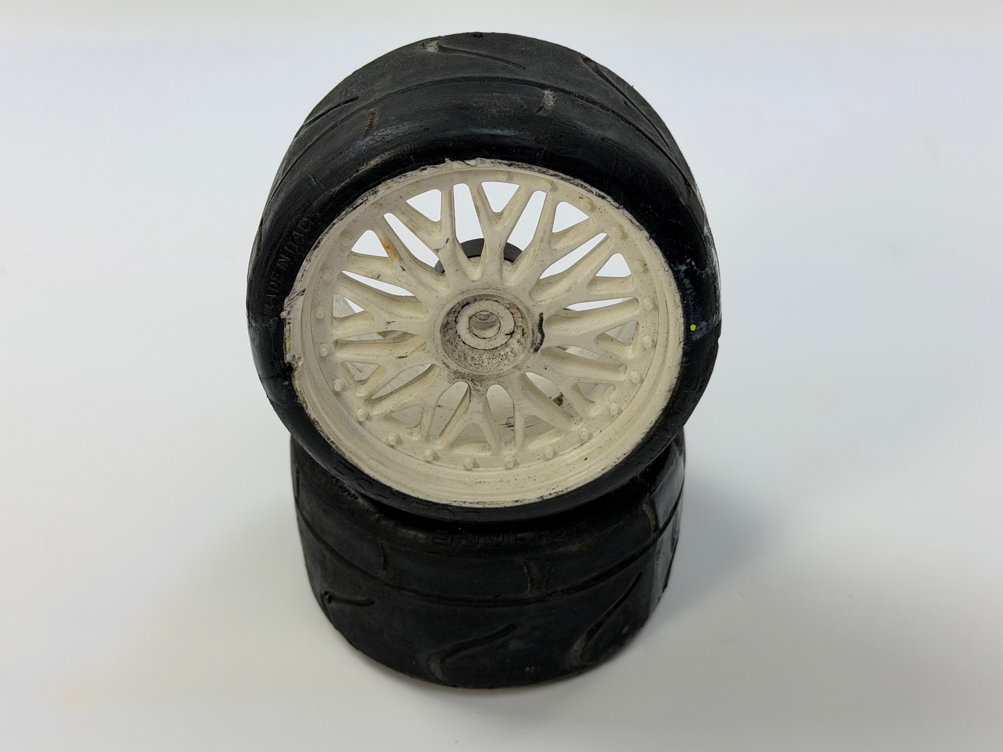 PMT Eclipse 20 auf weißer BBS Felgen 18 mm Vierkant, gebraucht "9"