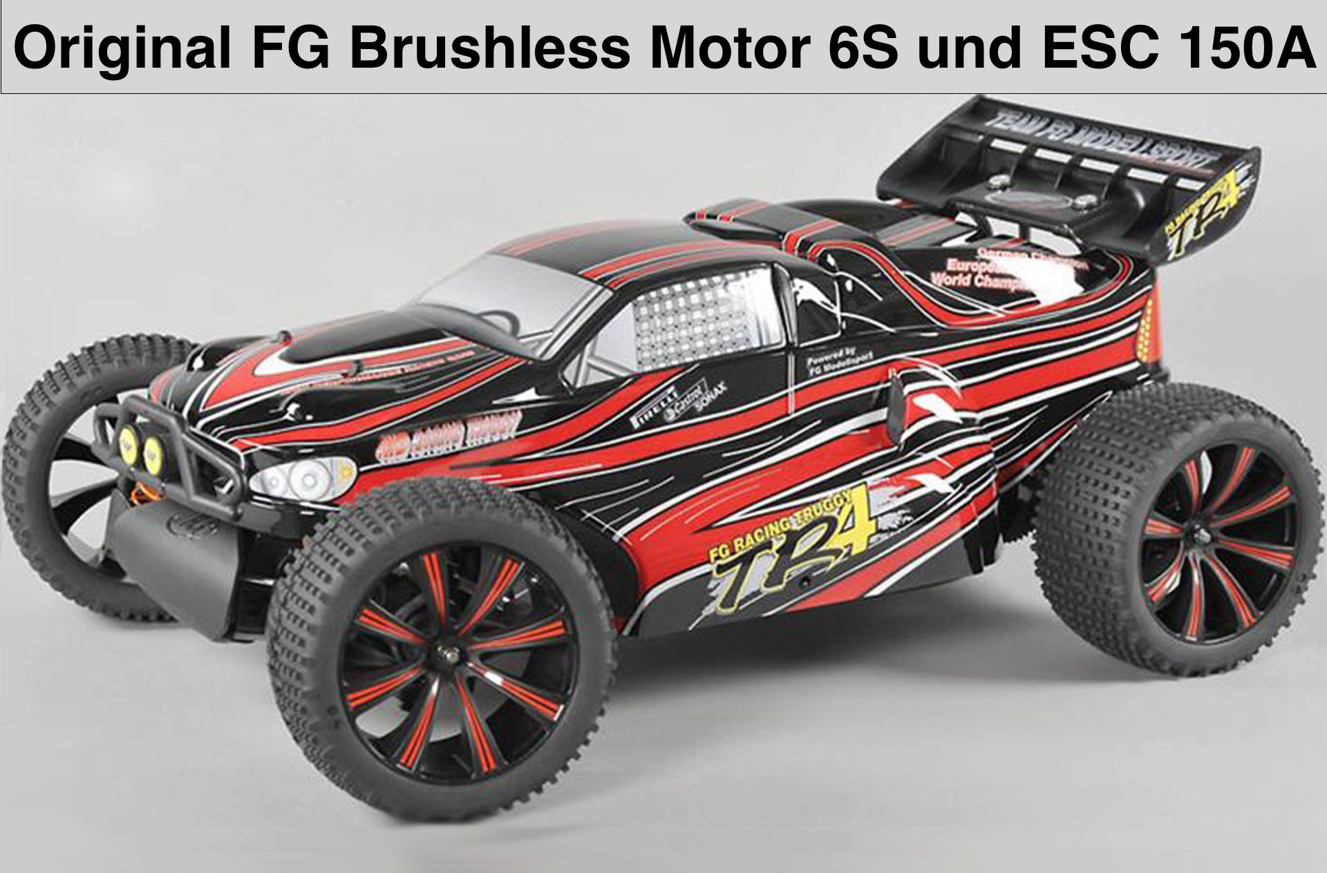 FG Elektro 4WD Truggy TR4E WB535, ESC 150A und Brushless Motor 6S