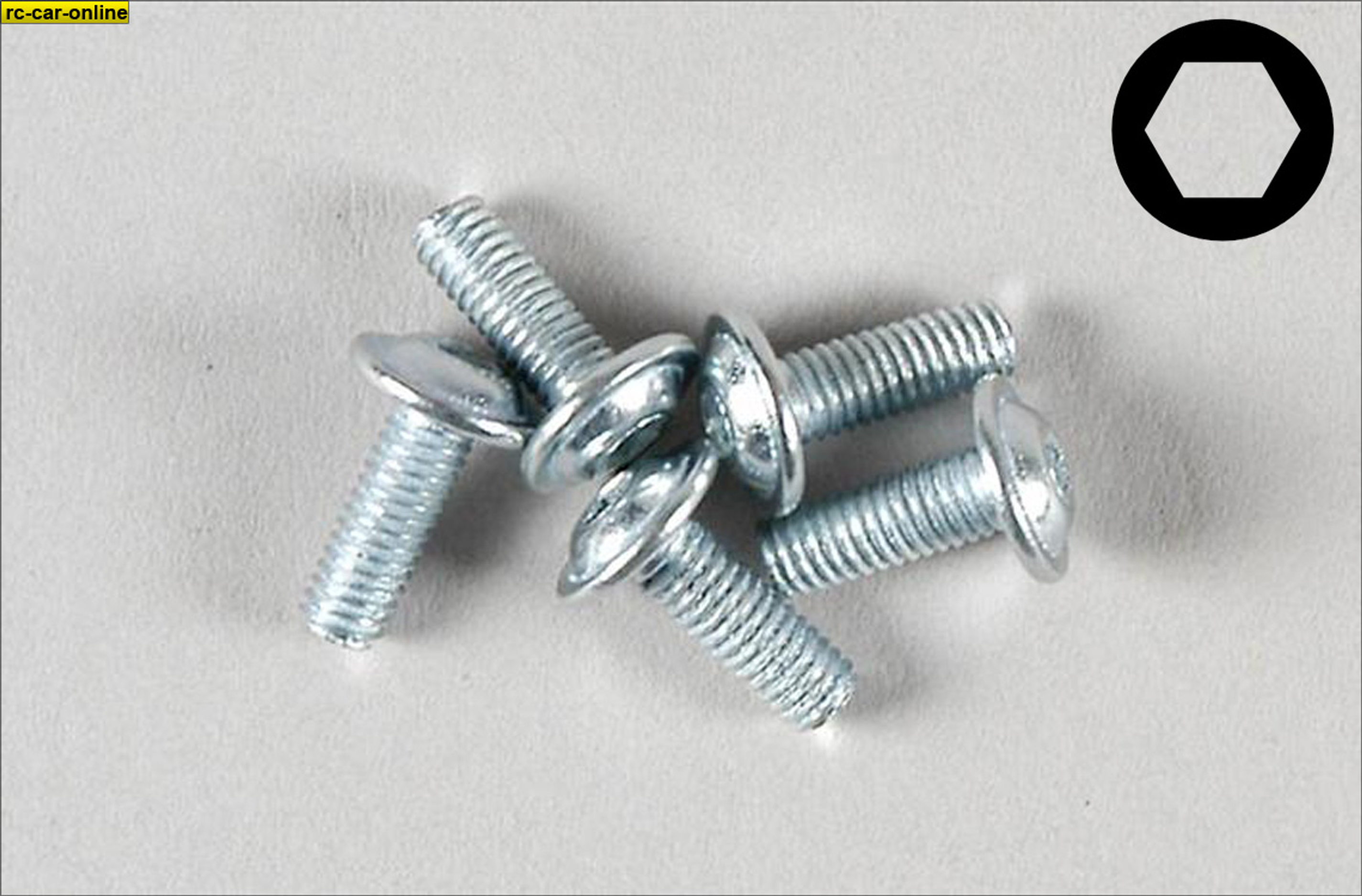 6717/08 FG Lenticular flange head screw M3x8 mm, 5 pieces