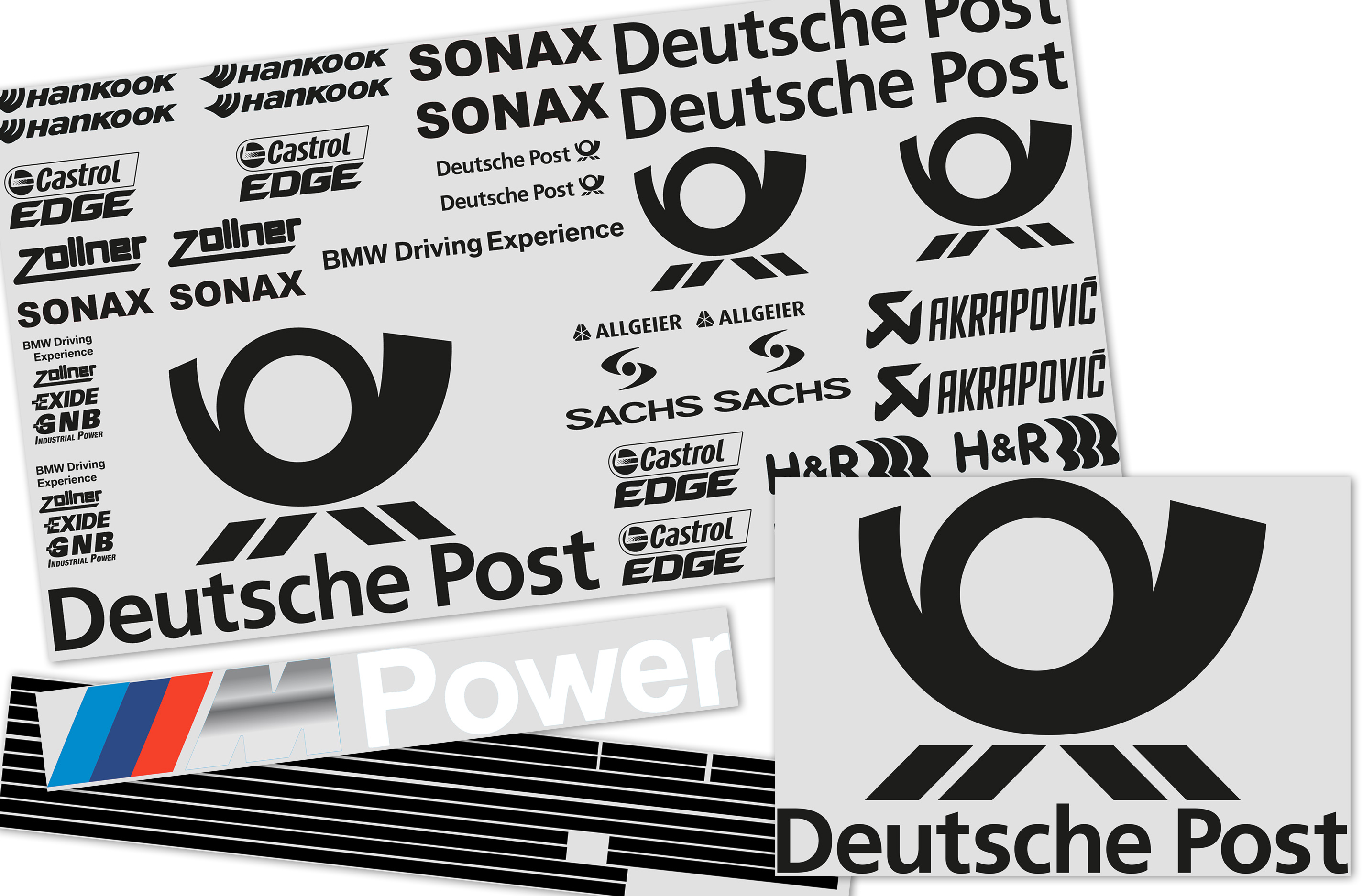 y1329/01 Team Decals Post for BMW 320si WTCC y1329/01 Team Decals Post for BMW 320si WTCC