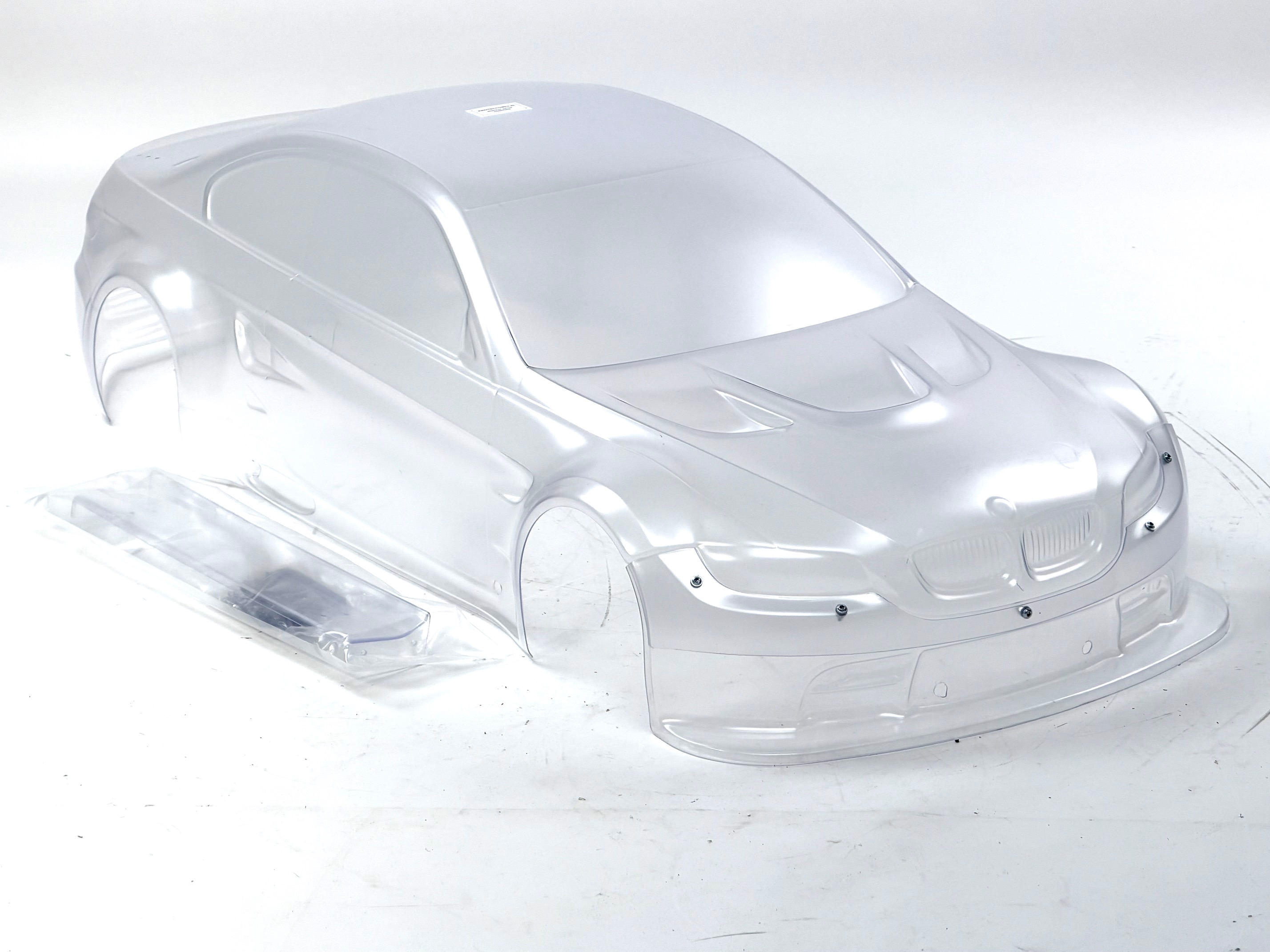 8180 FG Karosserie Set BMW M3 ALMS, unlackiert, 2 mm für 530/535er Radstand mit Transportschaden