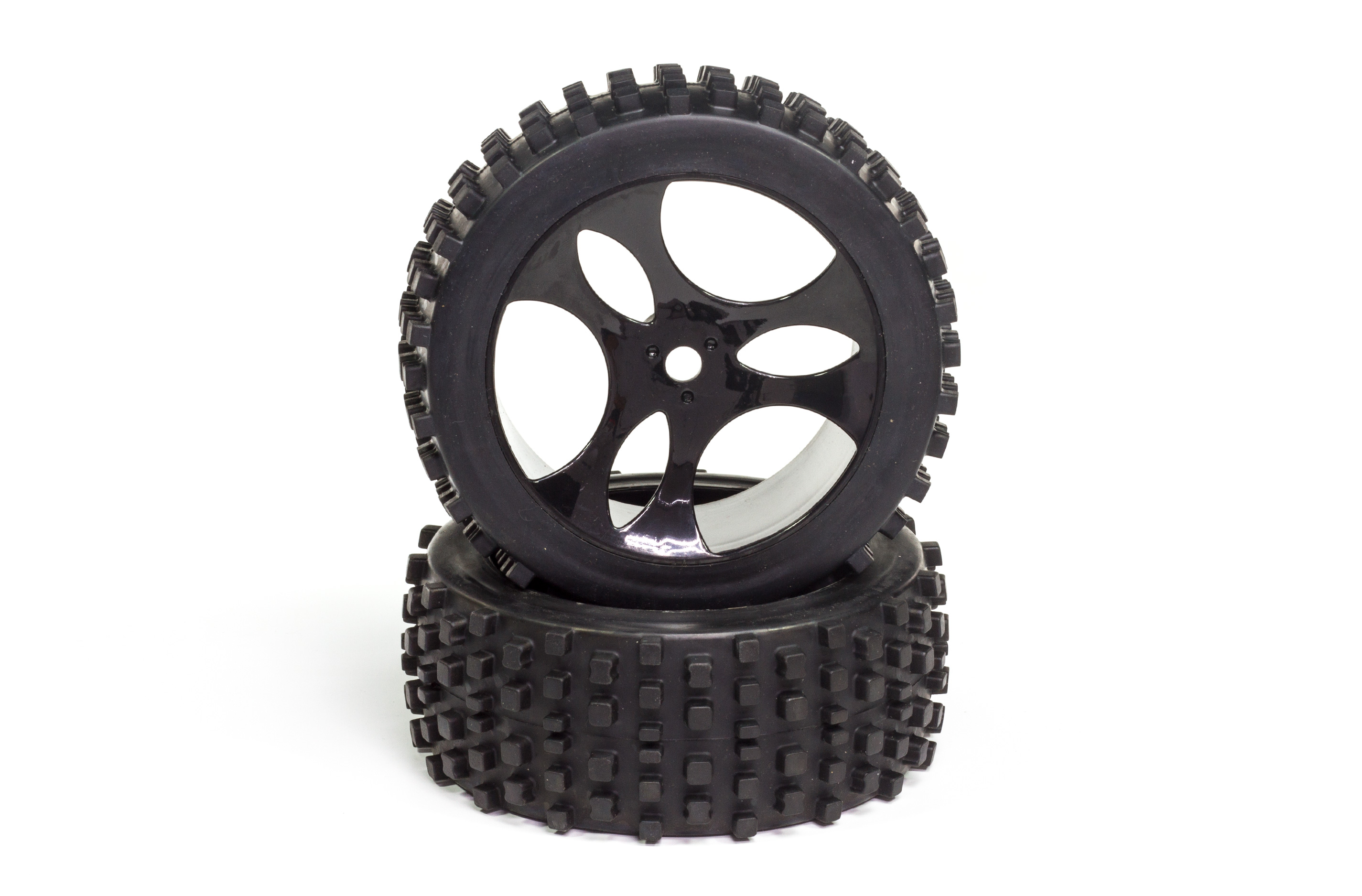 500900095 Carson 1/5 tyre and rim set Dirt Attack
