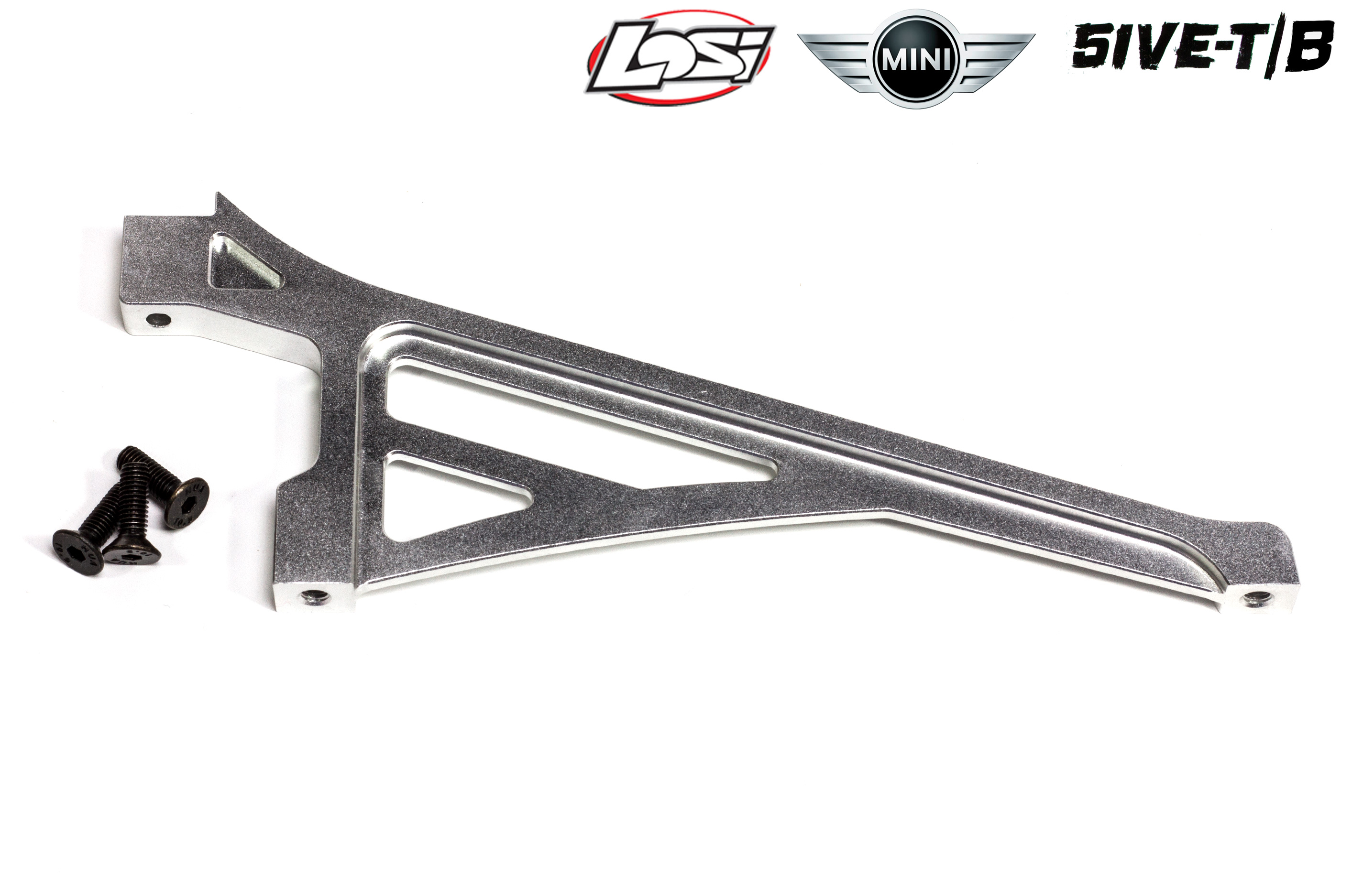 AT-5T001 ATOP Aluminum front chassis brace Losi 5ive-T/2.0, 5ive-B and Mini AT-5T001 ATOP Aluminum front chassis brace Losi 5ive-T/2.0, 5ive-B and Mini