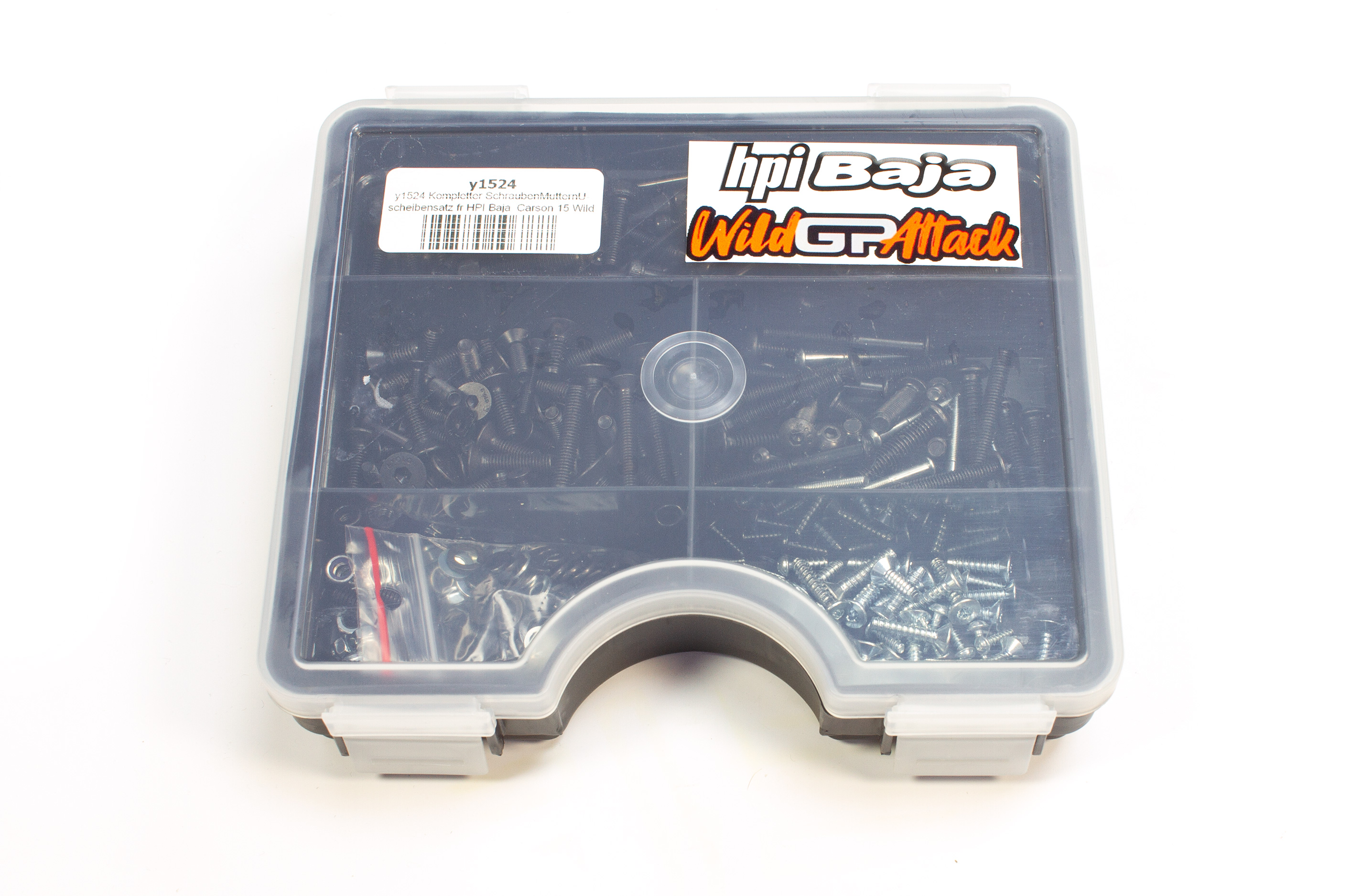 y1524 Kompletter Schrauben/Muttern/U-scheibensatz für HPI Baja / Carson 1:5 Wild GP Attack y1524 Kompletter Schrauben/Muttern/U-scheibensatz für HPI Baja / Carson 1:5 Wild GP Attack