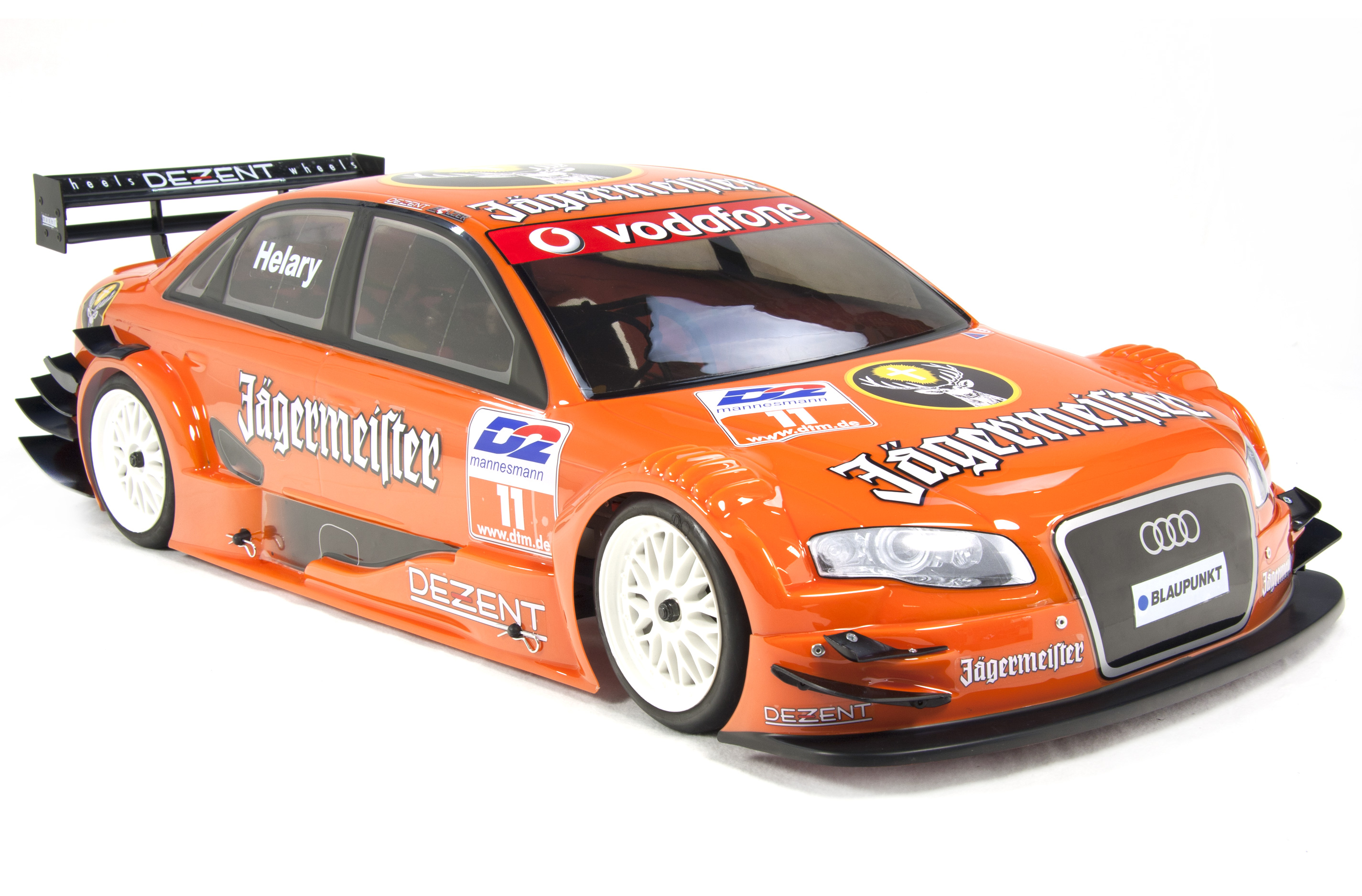 y0672 Painted Audi A4 DTM team Jägermeister body shell y0672 Painted Audi A4 DTM team Jägermeister body shell