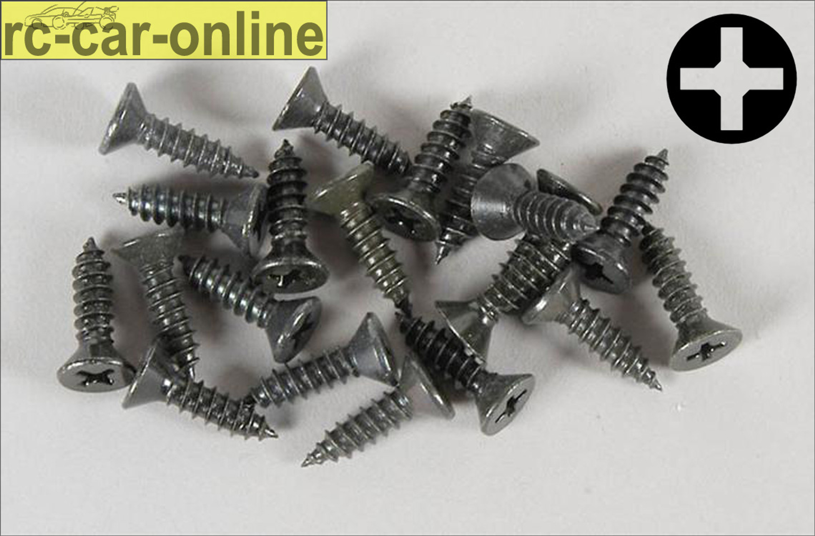 6712/19 FG Countersunk sheet metal screws 4,2x19 mm, 20 pieces 6712/19 FG Countersunk sheet metal screws 4,2x19 mm, 20 pieces