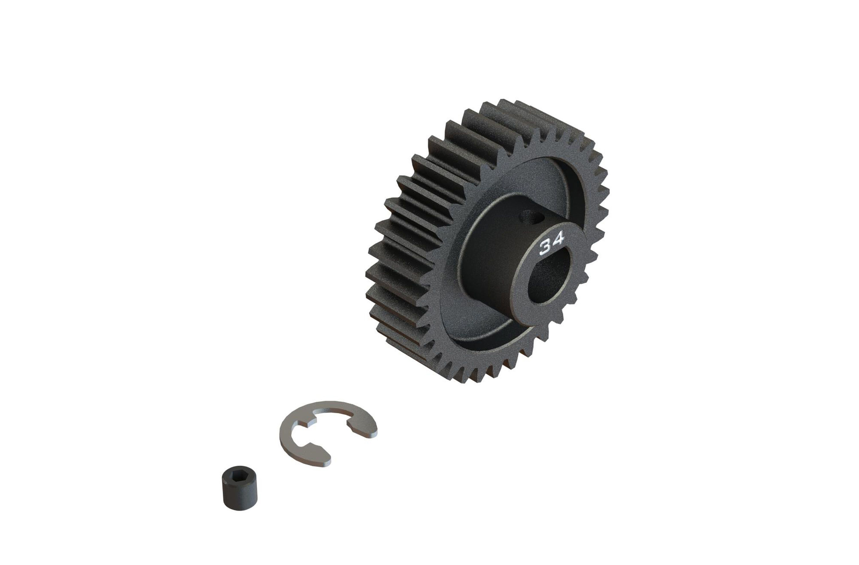 ARA311122 ARRMA Pinion Gear, 34T Mod1, Safe-D8 ARA311122 ARRMA Pinion Gear, 34T Mod1, Safe-D8
