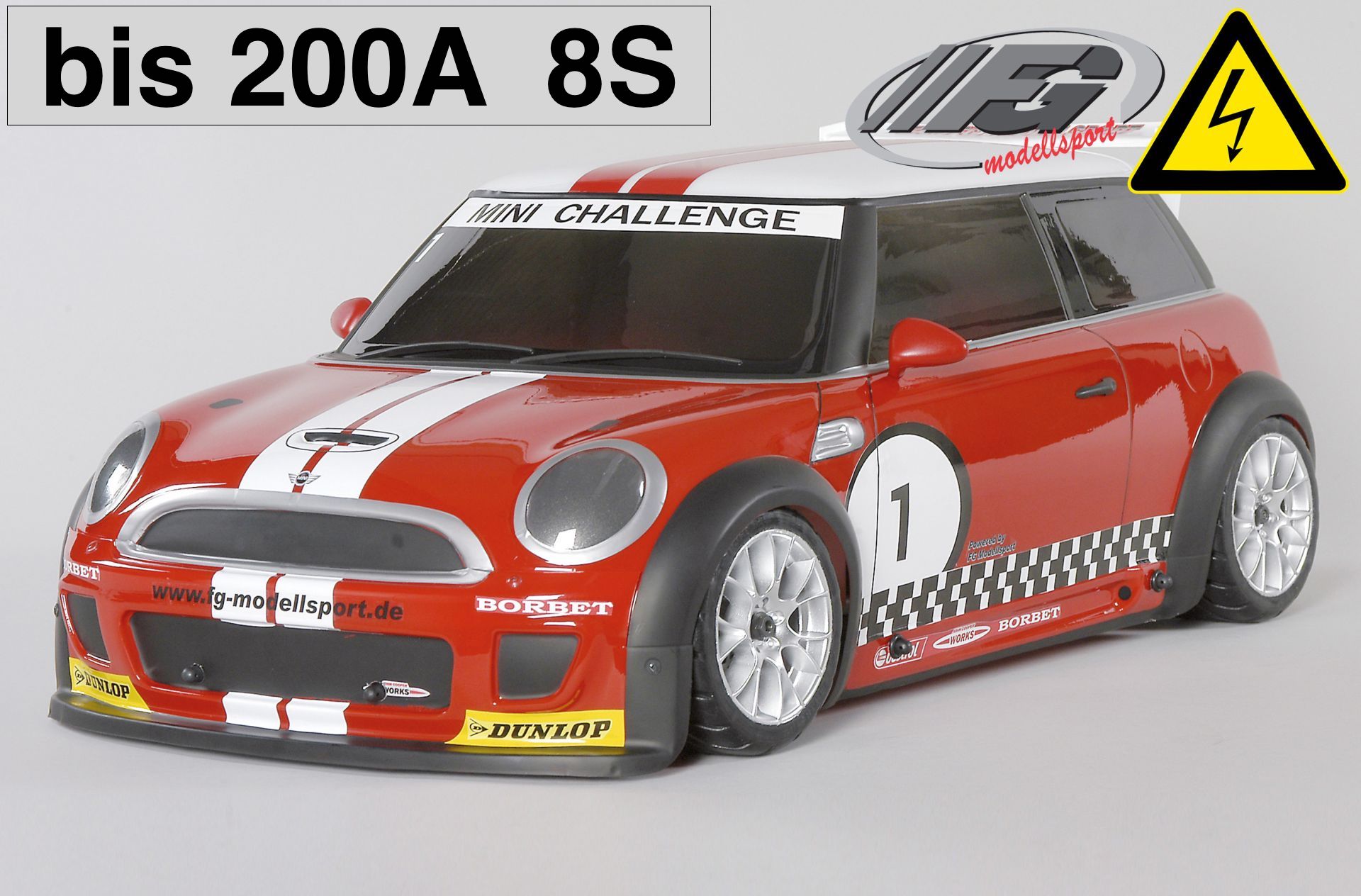 FG Sportsline 2WD-510 Elektro Mini Cooper bis 200A/8S