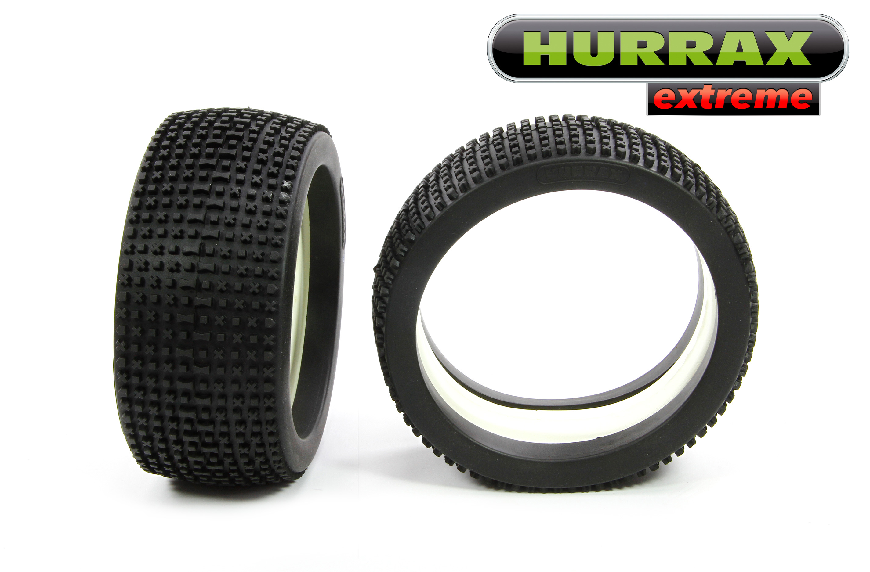 HURRAX extreme Race tires and inlays 175x70 mm