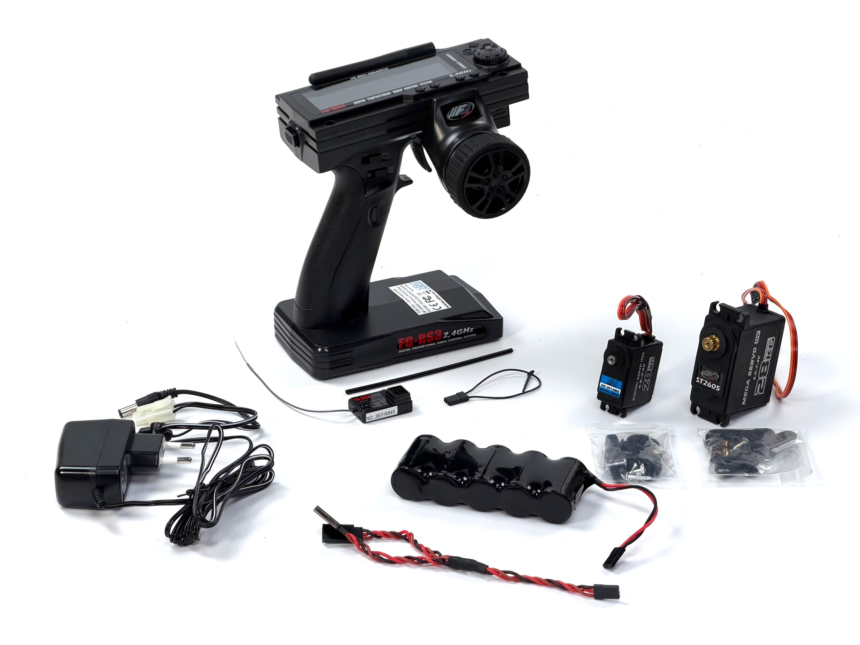 y0688 HT RTR set with 2.4 GHz remote control for all FG and Carson 1:6 scale models