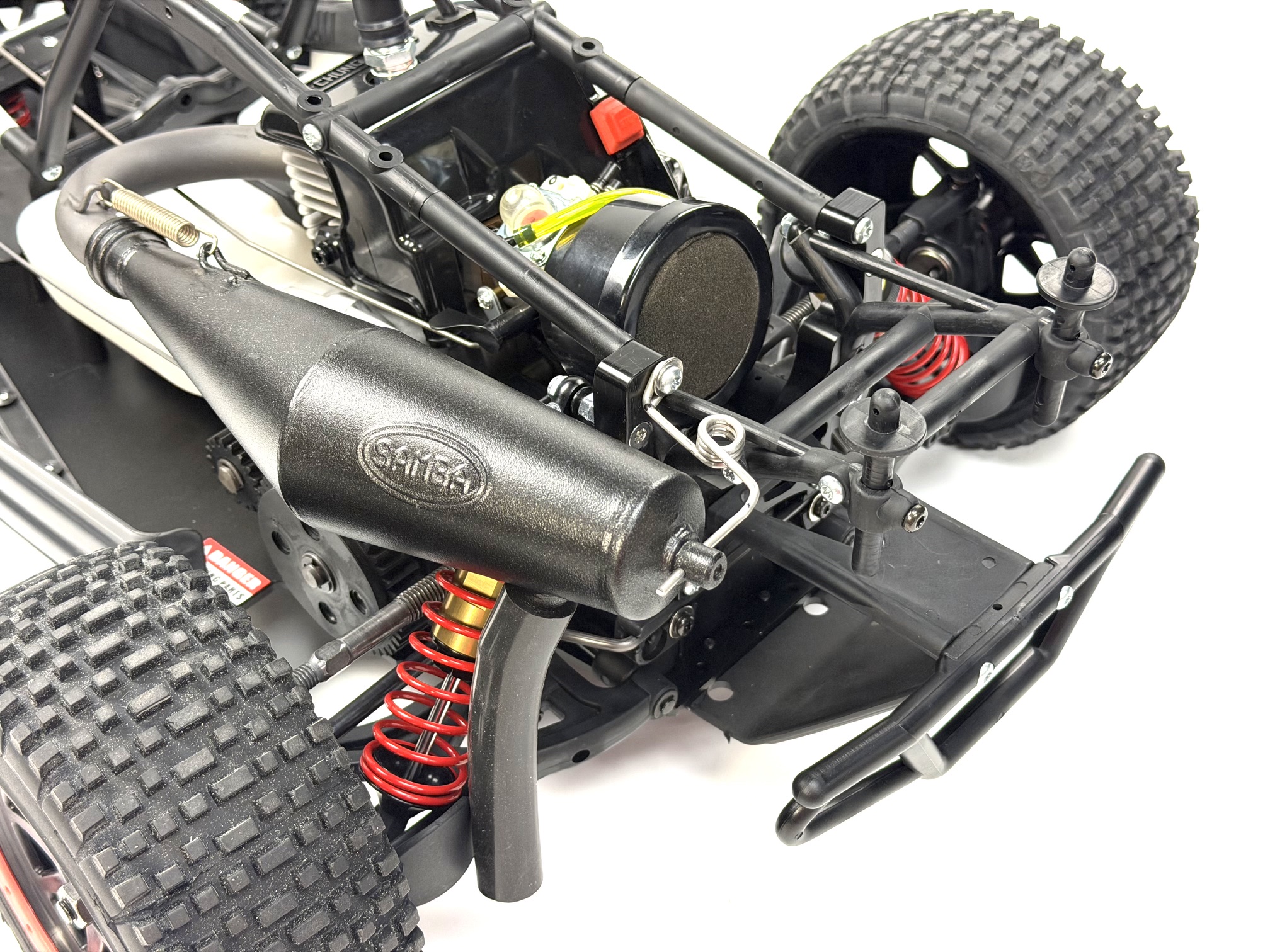4150/01 Samba Resonanzrohr für FG/Carson Smartech Offroadmodelle 2WD/4WD, Set