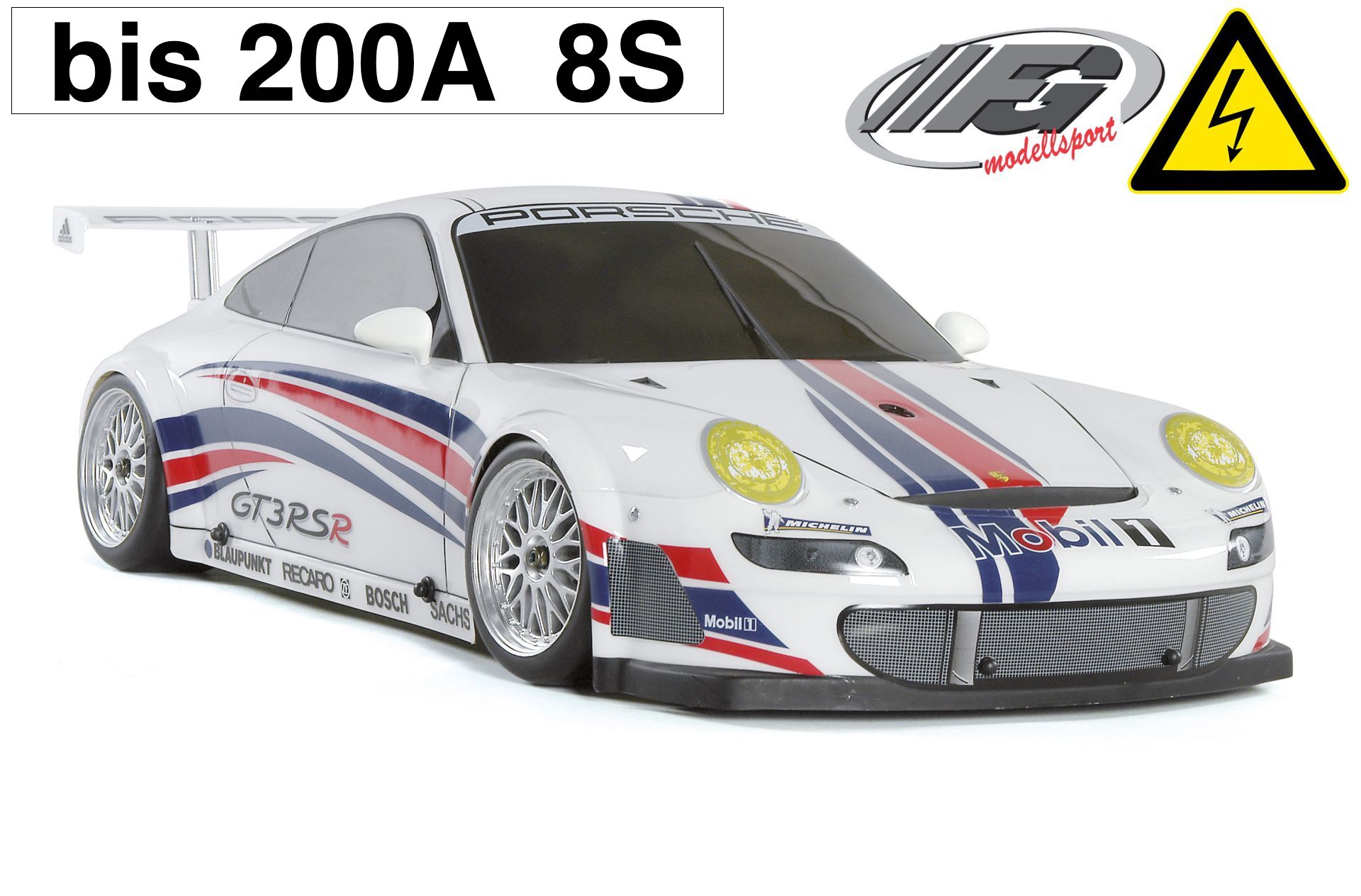 FG Sportsline 2WD-510 Electric Porsche GT3 RSR up to 200A/8S