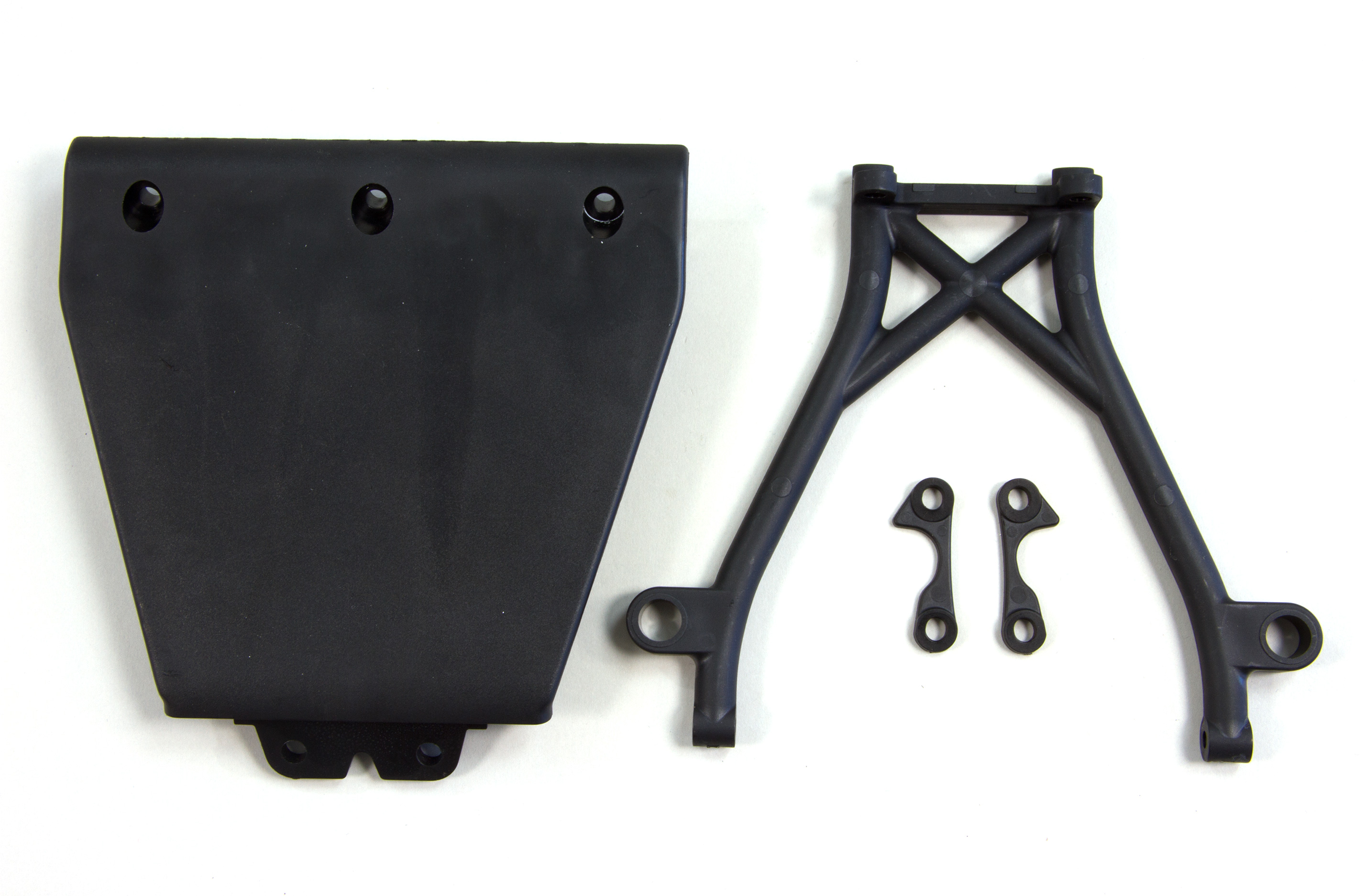 LOSB2574 Losi Unterfahrschutz u. Stoßfängerhalter 5T, 1 St. LOSB2574 Losi Unterfahrschutz u. Stoßfängerhalter 5T, 1 St.