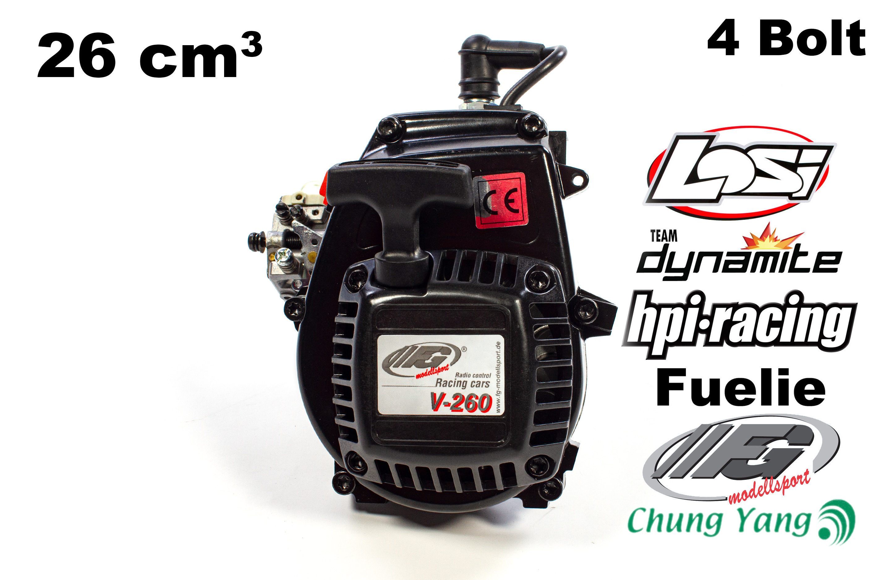 5785 FG Chung Yang Motor V260/CY 4-Bolt Version 5785 FG Chung Yang Motor V260/CY 4-Bolt Version