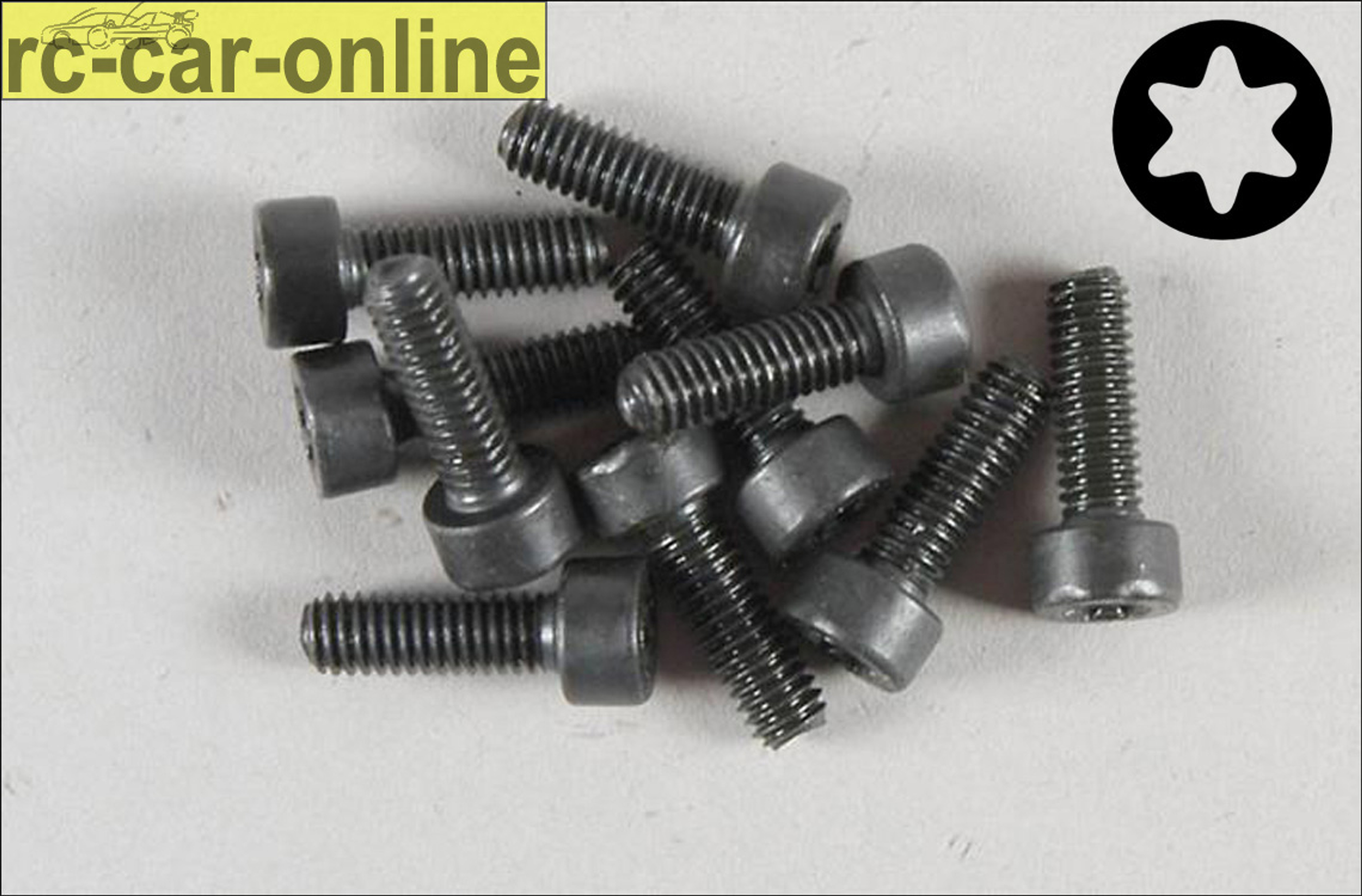 6932/14 FG Socket head cap screw with Torx M4x14 mm, 10 pieces