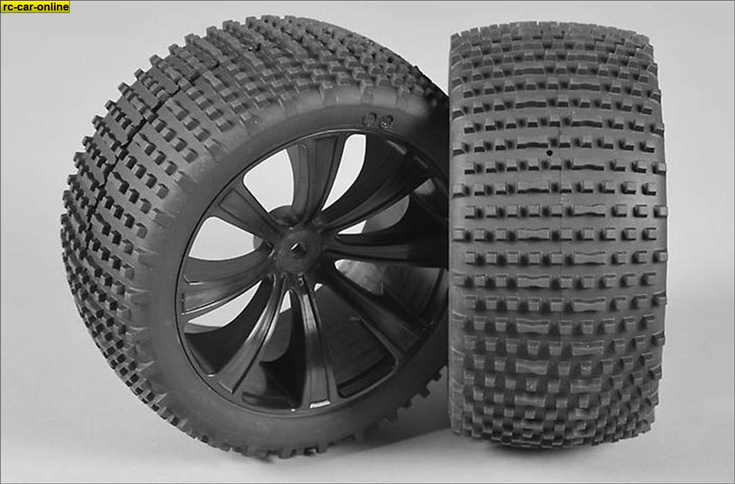 67207/05 FG Truggy Pin 185 - M / OR tires, glued, black, 2 pcs. 67207/05 FG Truggy Pin 185 - M / OR tires, glued, black, 2 pcs.