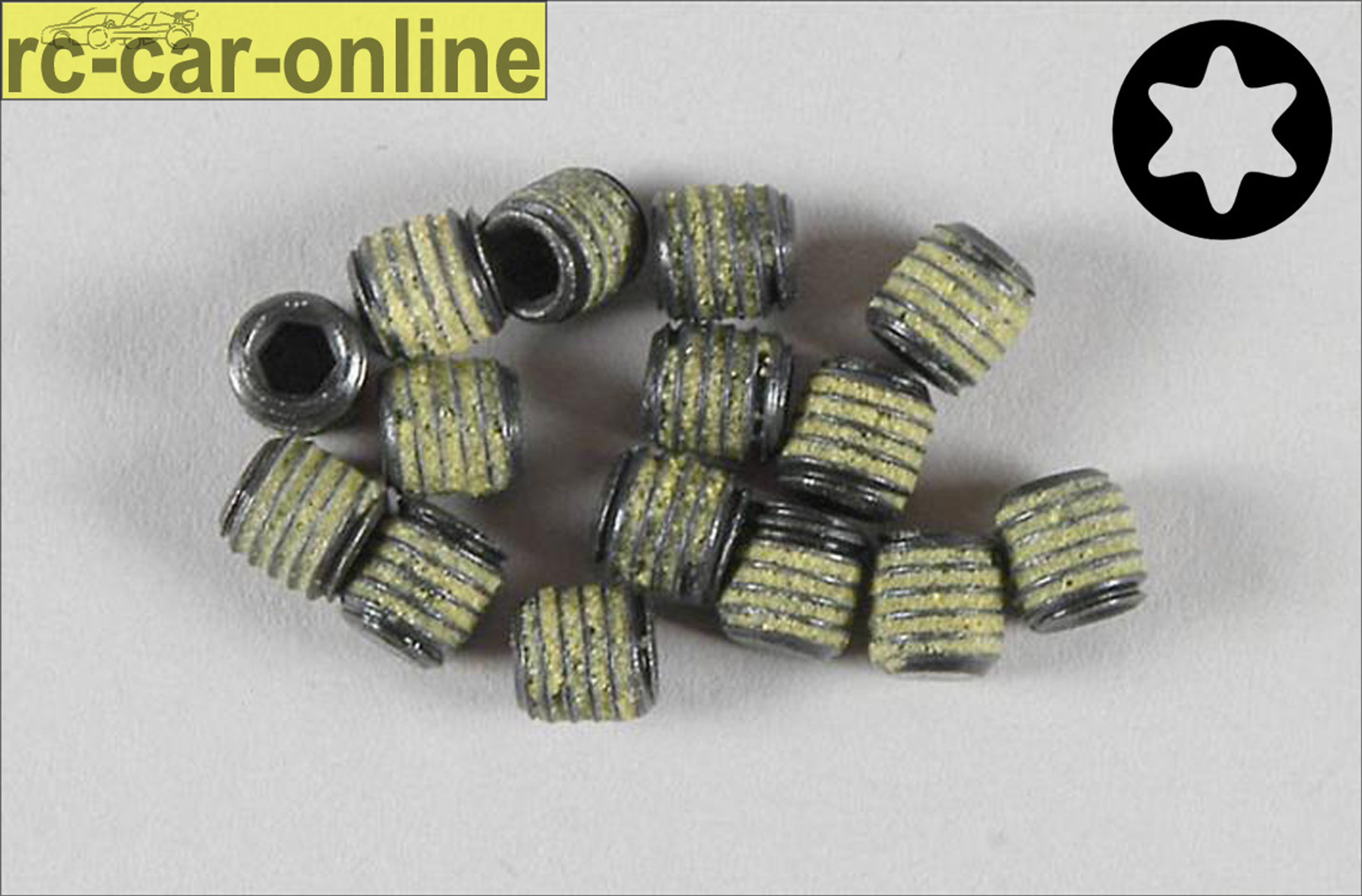 6730/52 FG Grub screw with safety device M5x5mm Torx, 10 pieces 6730/52 FG Grub screw with safety device M5x5mm Torx, 10 pieces