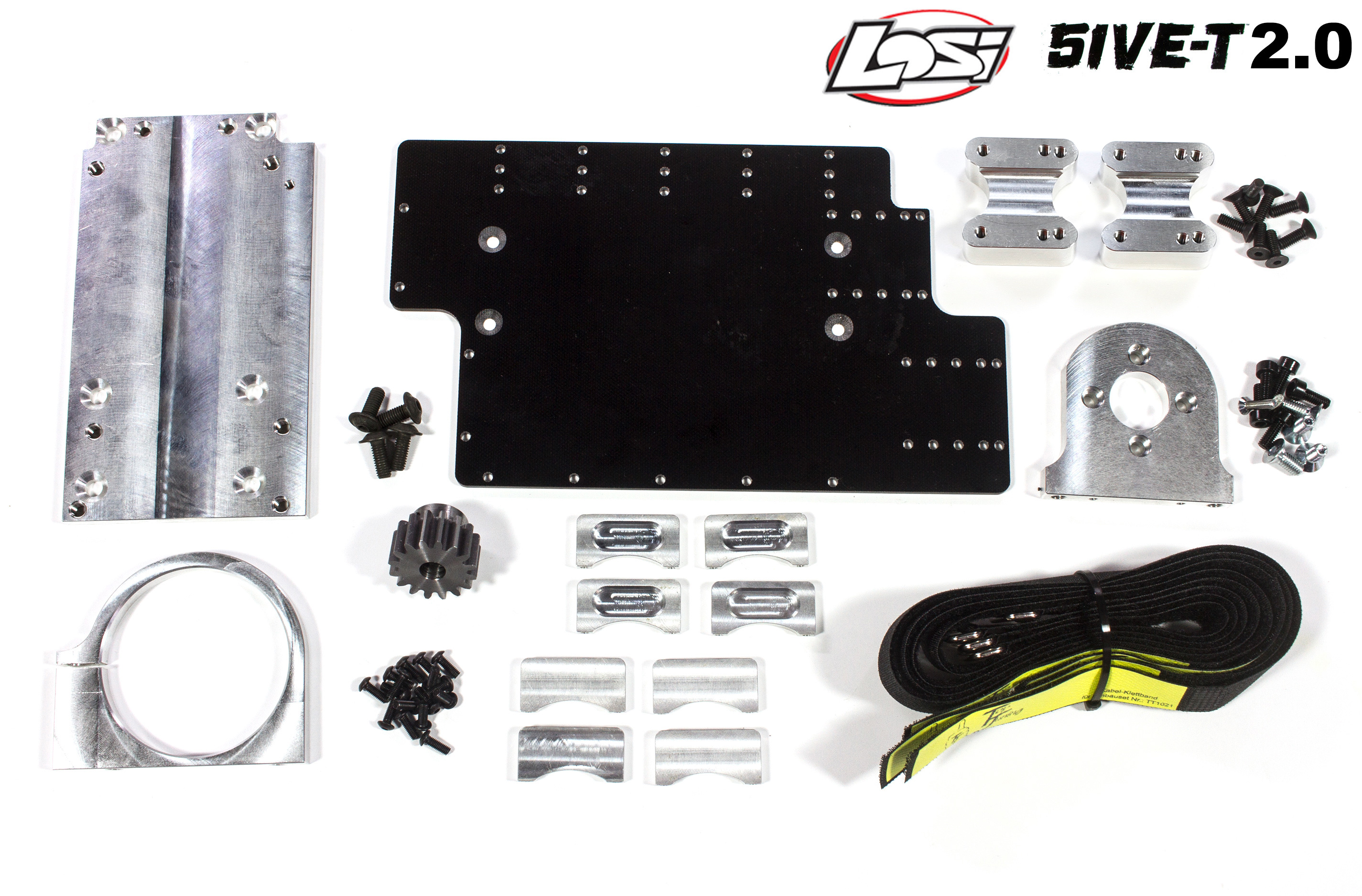 TT1024 Top Tuning Elektroumbausatz für Losi 5iveT 2.0 TT1024 Top Tuning Elektroumbausatz für Losi 5iveT 2.0