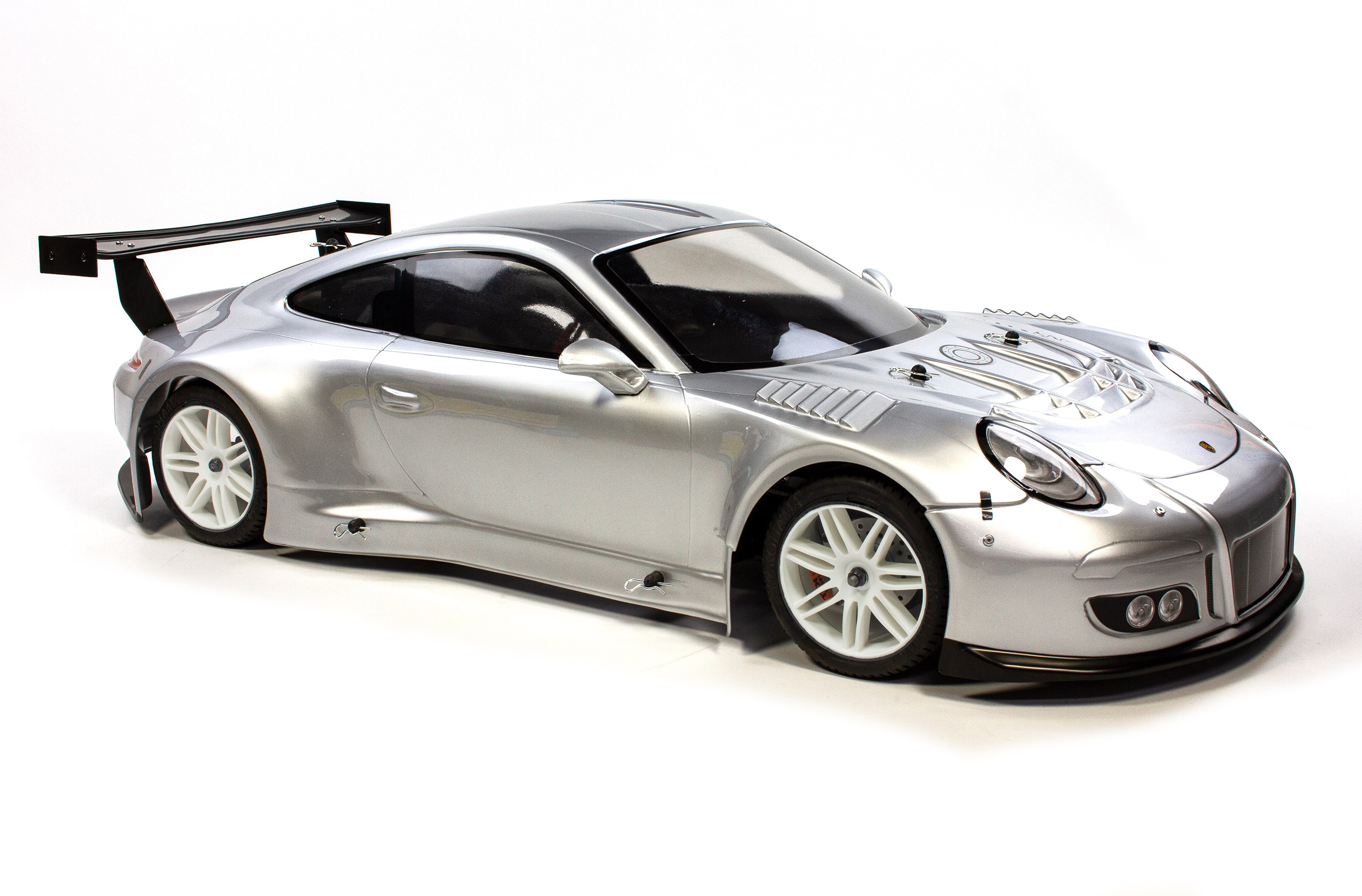 5189 FG Porsche 911 GT3R  body shell, Wheelbase 530 mm, painted, slightly damaged