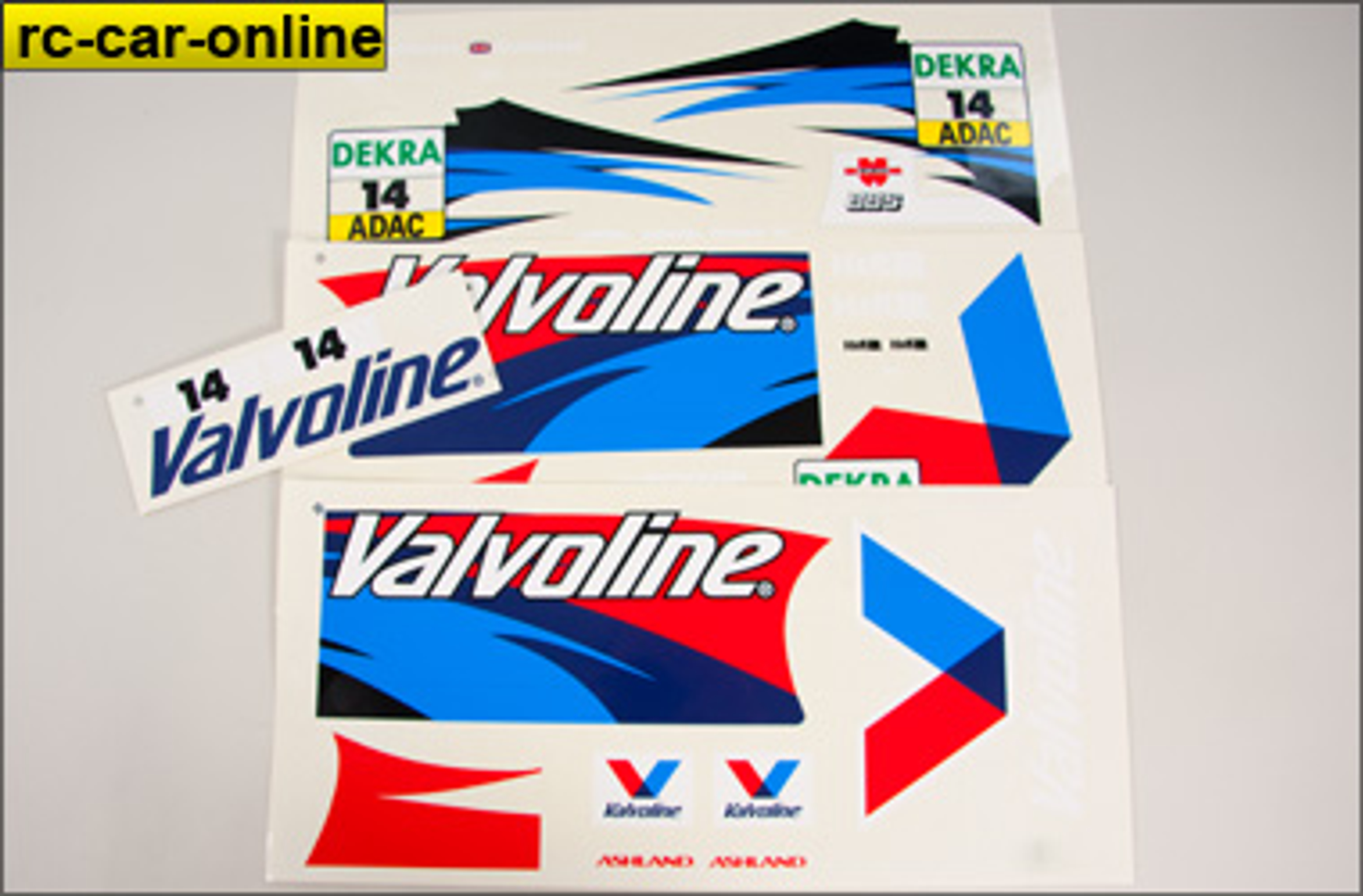 y0273 Opel Vectra team decals Valvoline - set y0273 Opel Vectra team decals Valvoline - set
